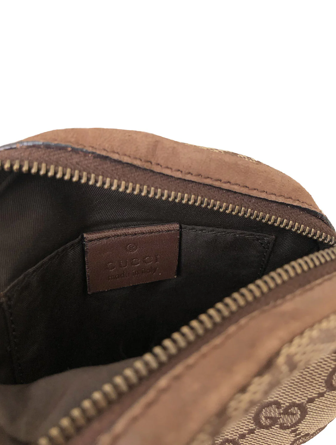 Gucci 2000s Round Monogram Shoulder Bag - Image 4