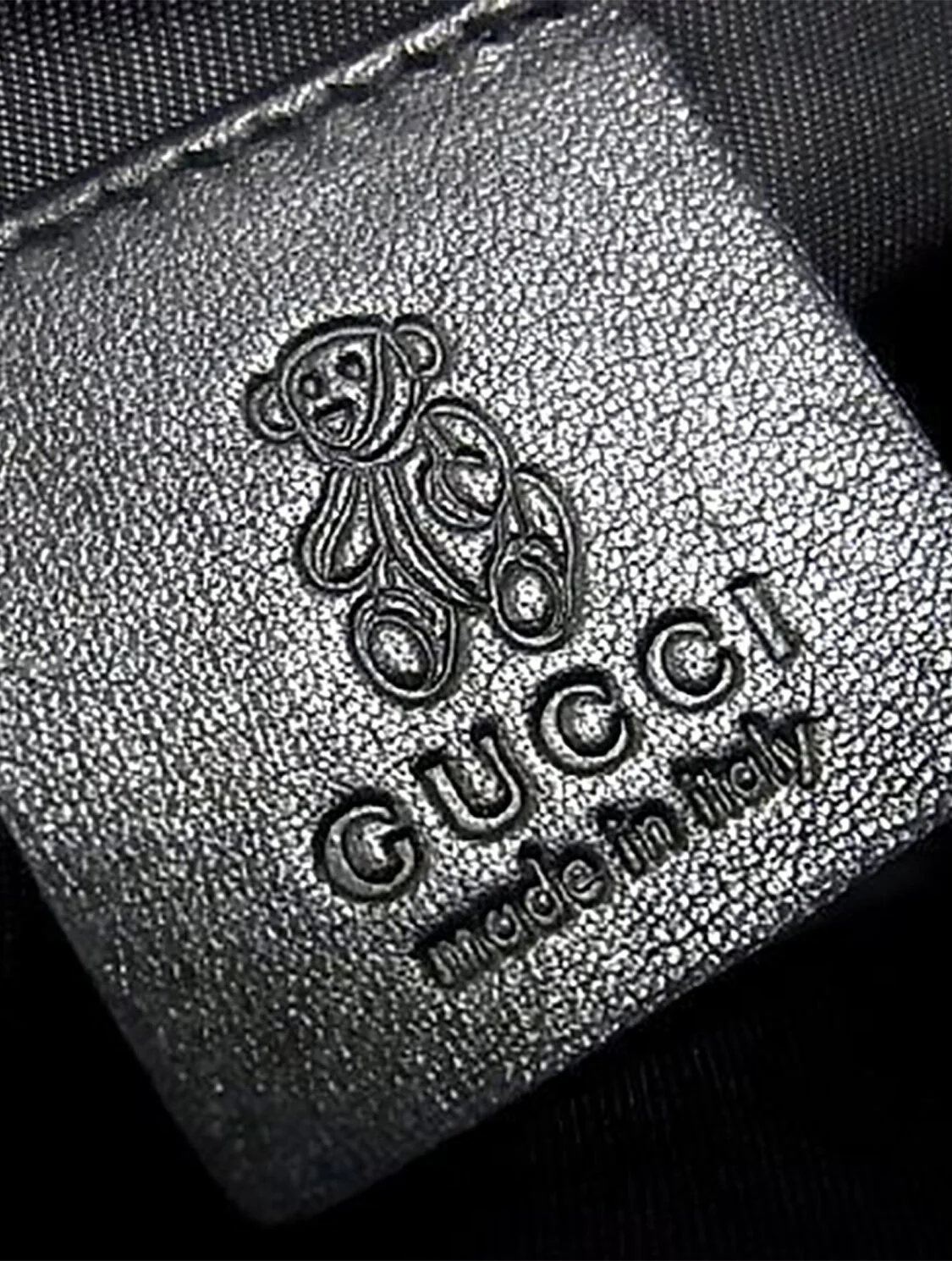 Gucci 2000s Velour Mini Chain Pouch - Image 3