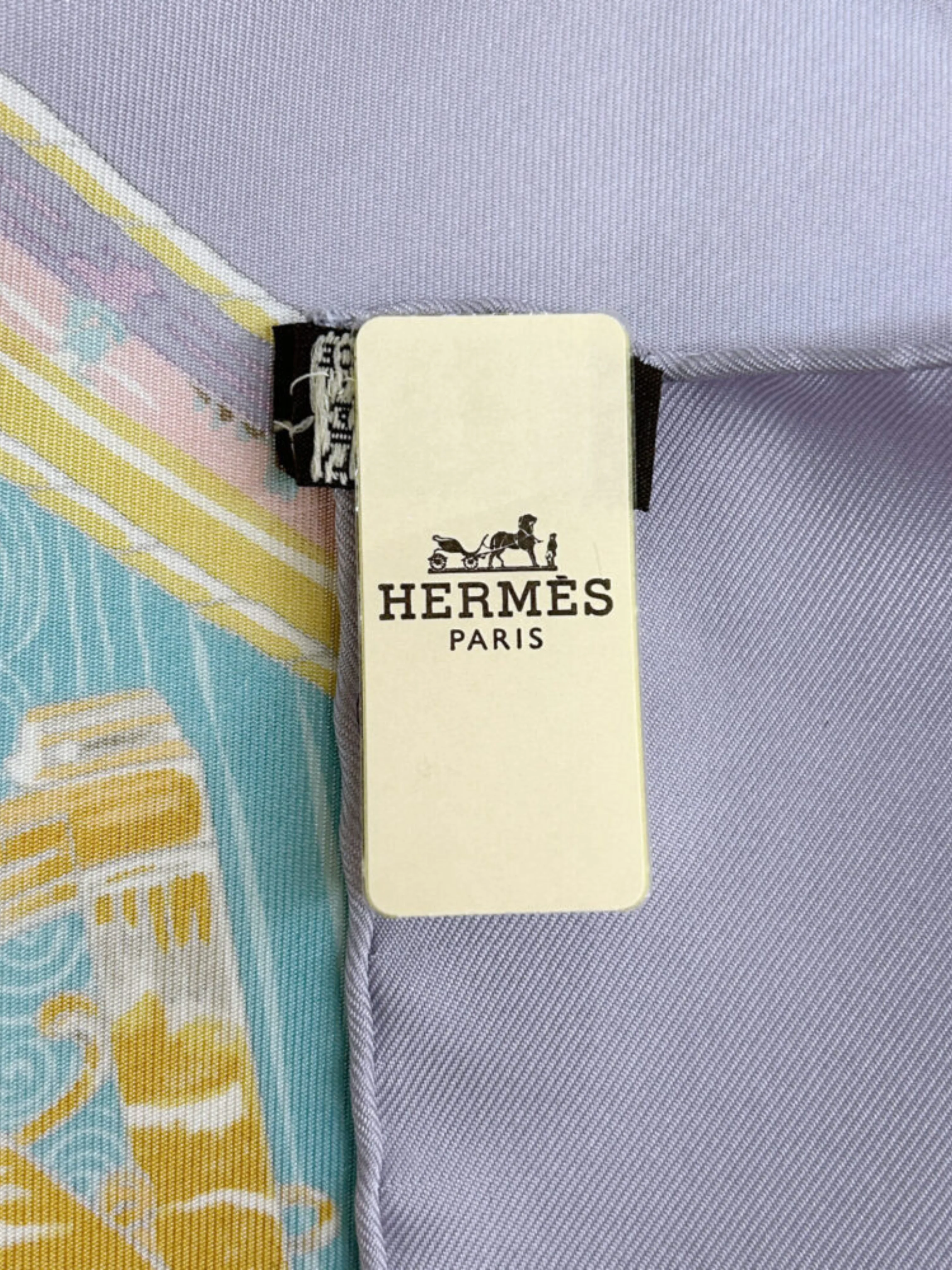 Hermès 2000s Multicolor Per Astra Ad Astra Silk Scarf - Image 4