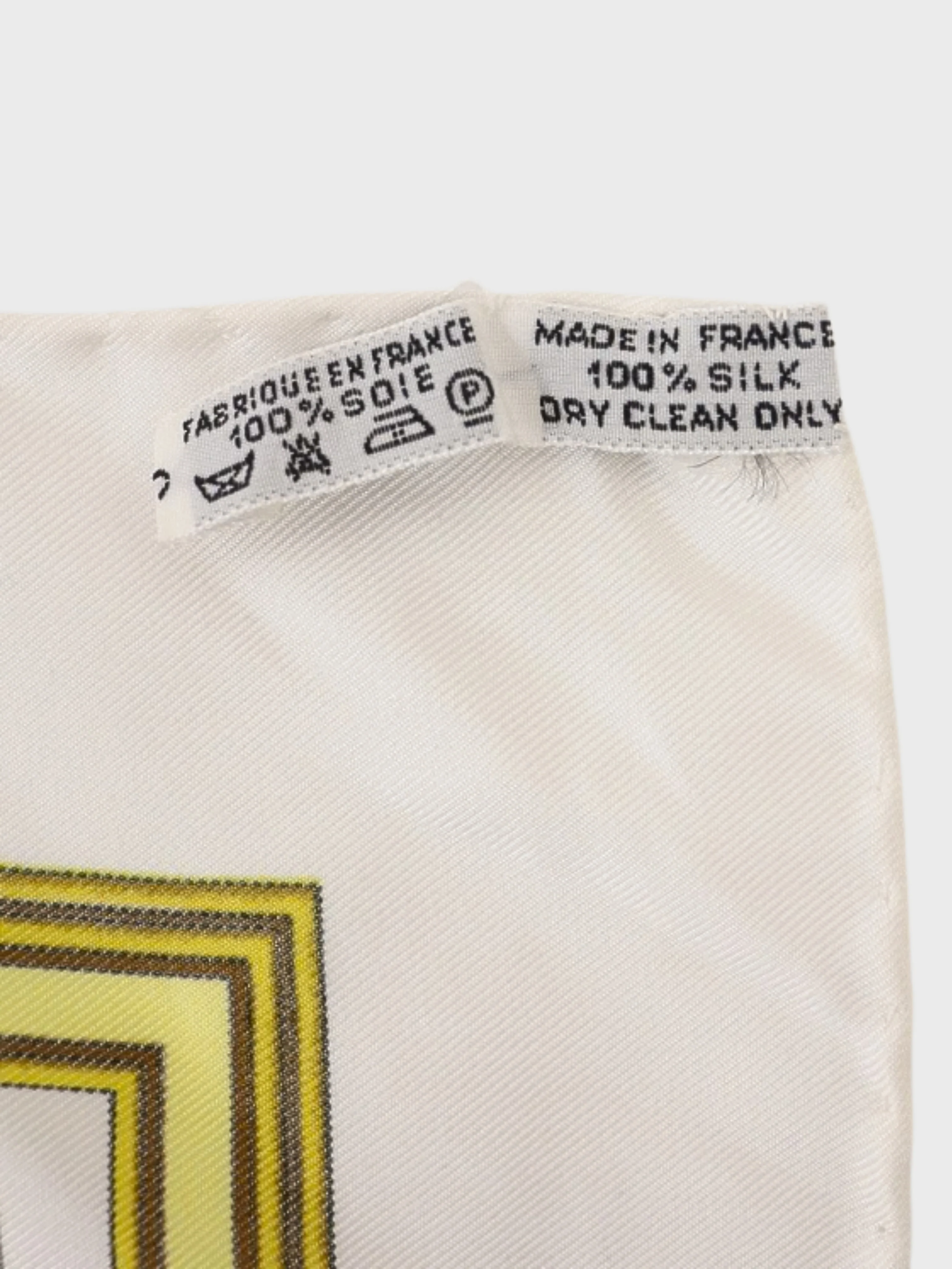 Hermès 1990s Multicolor Silk Carré 90 Scarf - Image 2