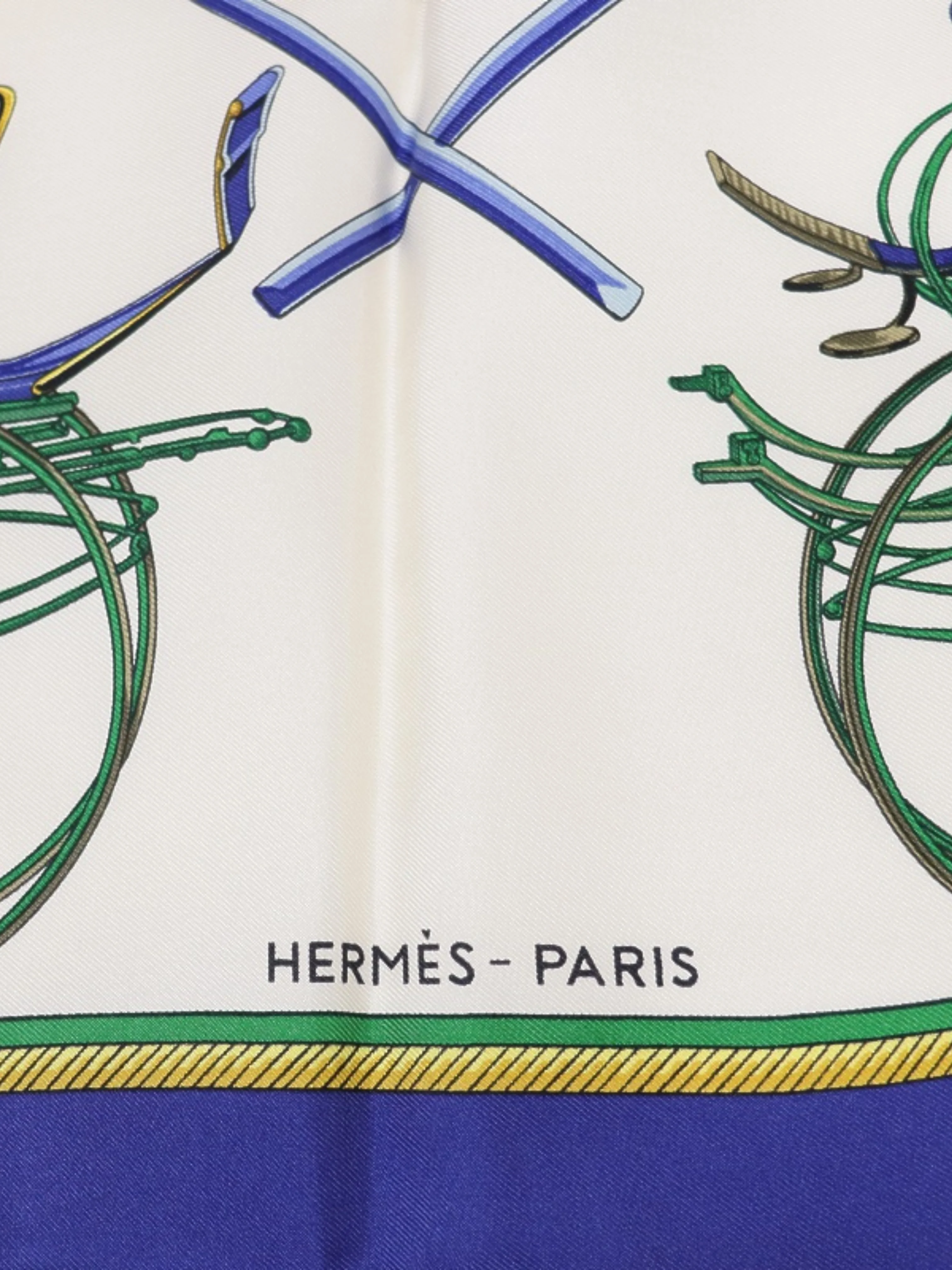 Hermès 2000s Multicolor Silk Carré 90 Scarf - Image 2