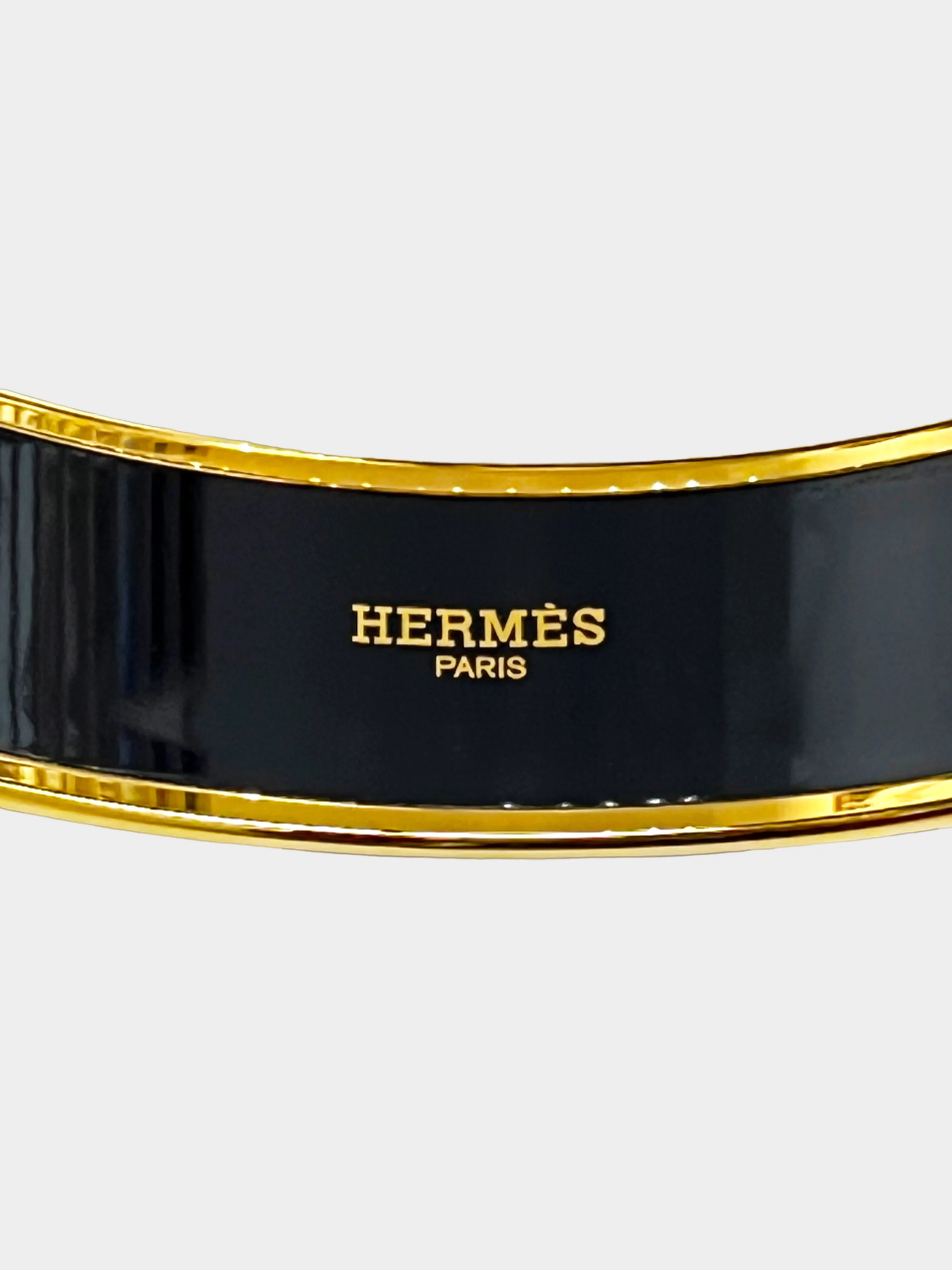 Hermès 2010s Multicolor Enamel Bangle - Image 2