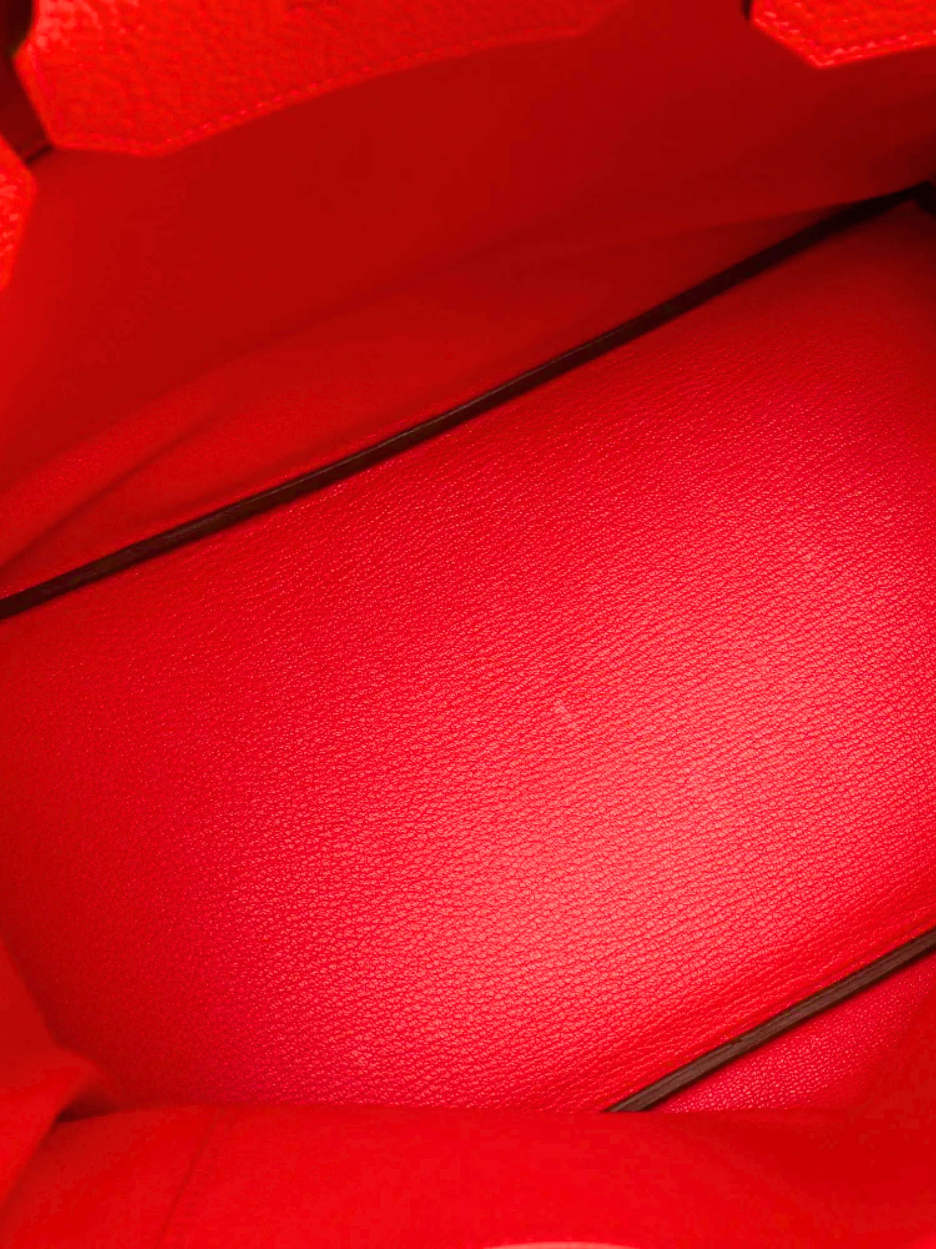 Hermès 2014 Rouge Kazak Birkin 35 - Image 5