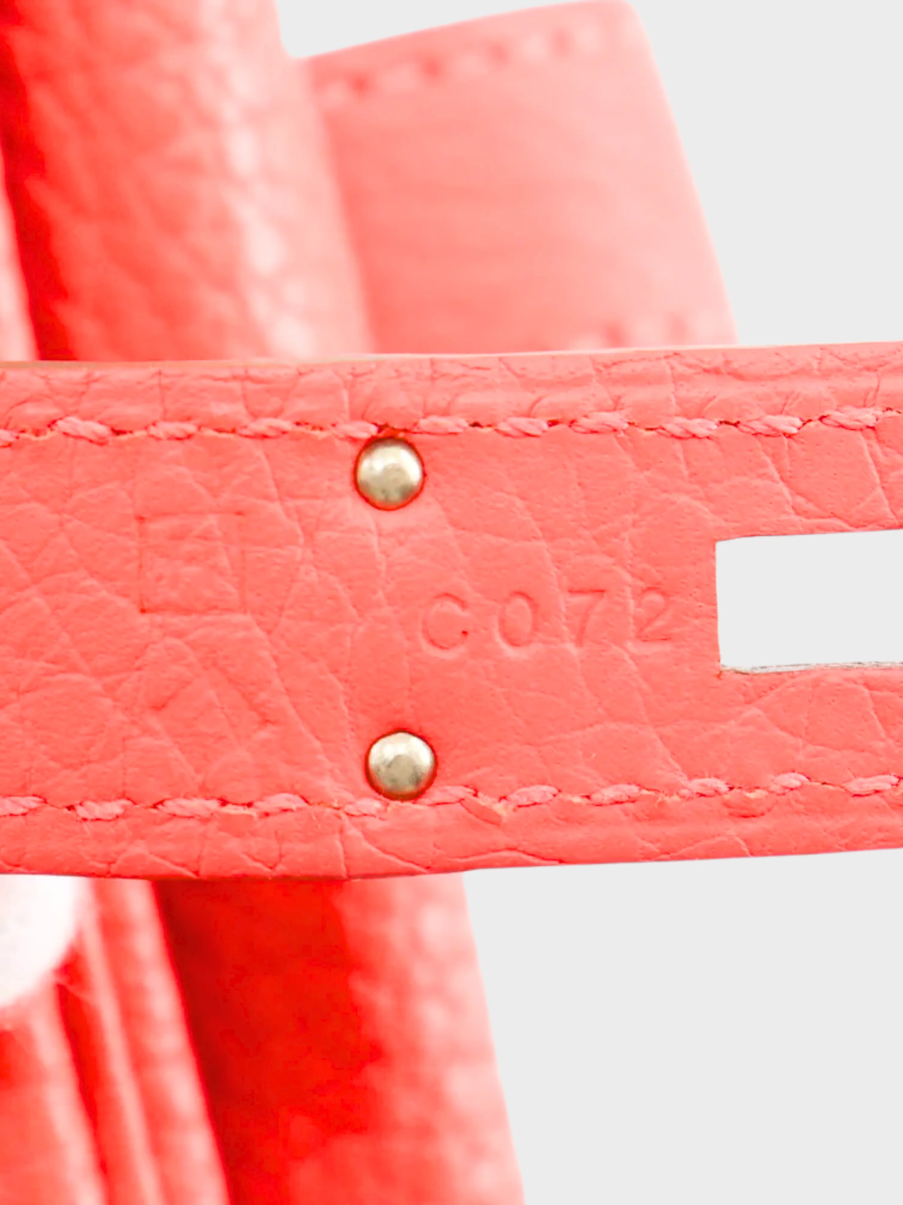 Hermès 2014 Rouge Kazak Birkin 35 - Image 6