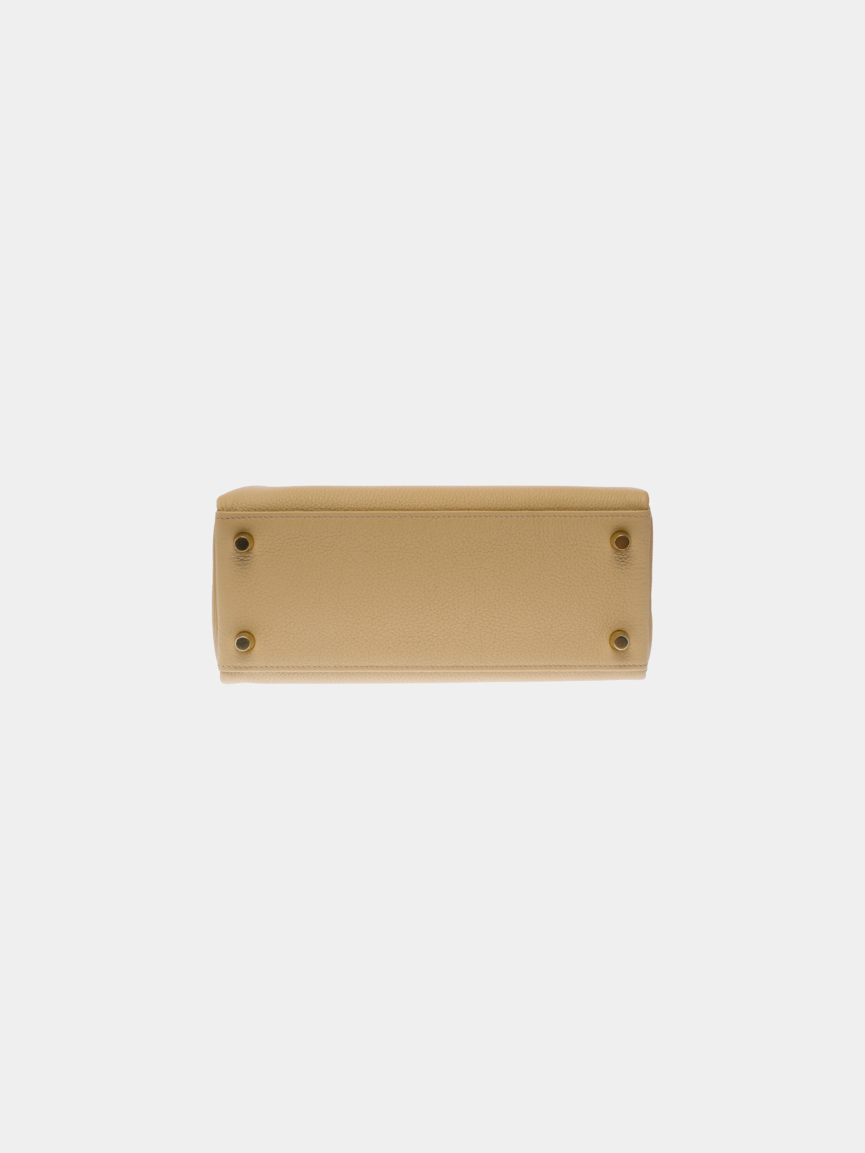 Hermès 2020s Beige Togo Kelly 25 Retourne Bag - Image 5