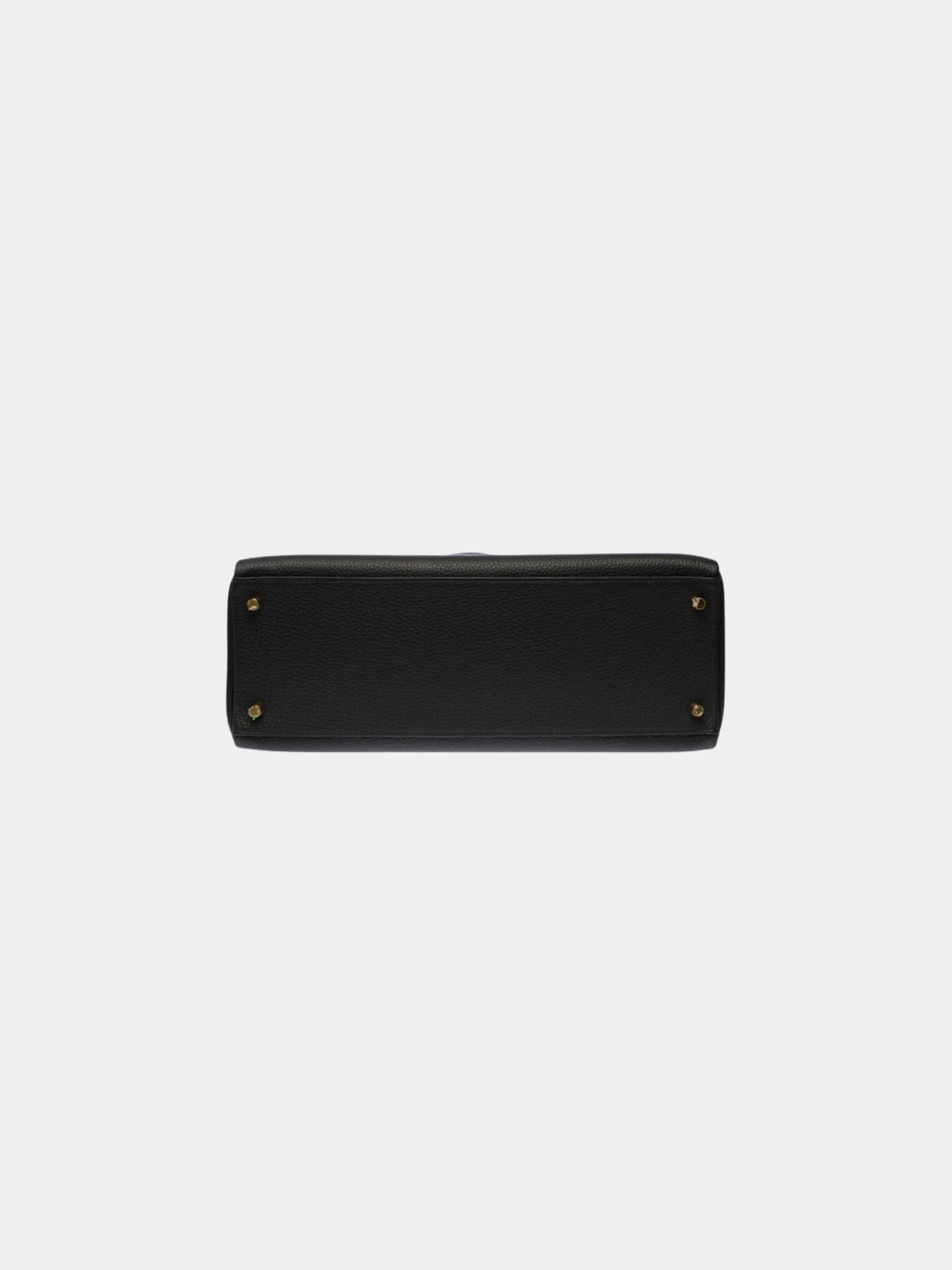 Hermès 2020s Black Togo Kelly 35 Retourne Bag - Image 9