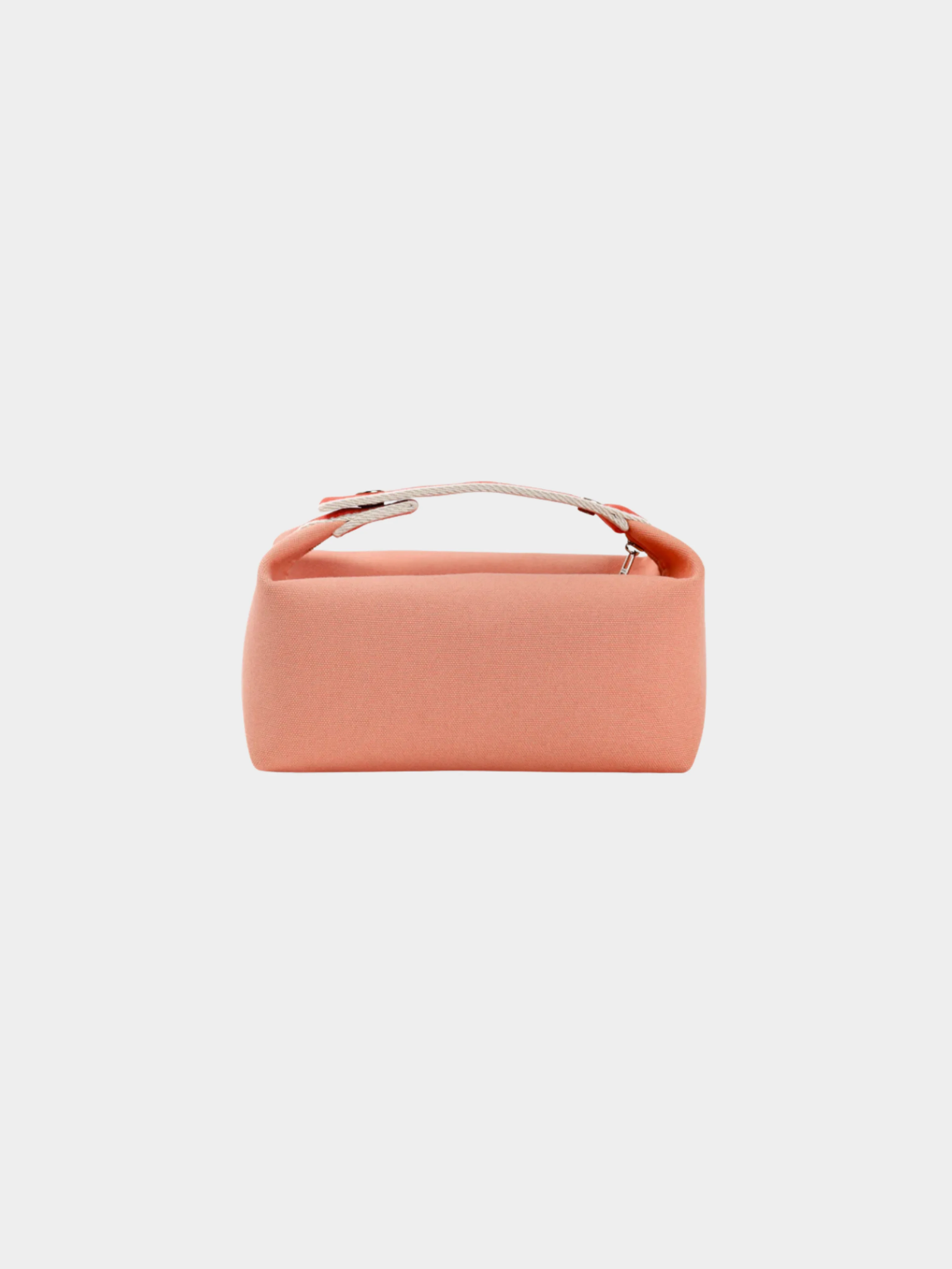 Hermes 2020s Coral Bride-a-Brac Small Model Goyave Canvas Case - Image 2