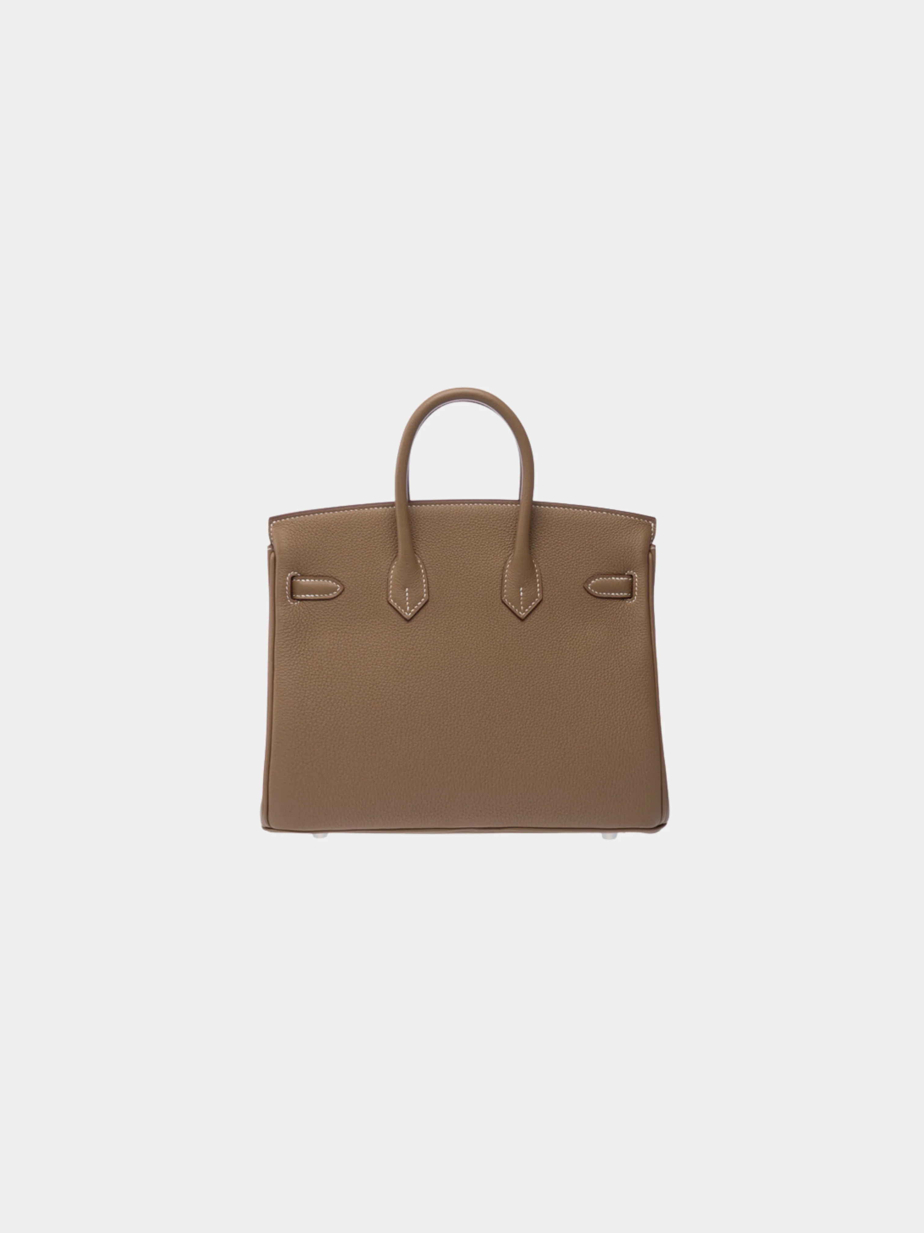 Hermès 2020s Étoupe Togo Birkin 25 Bag - Image 2