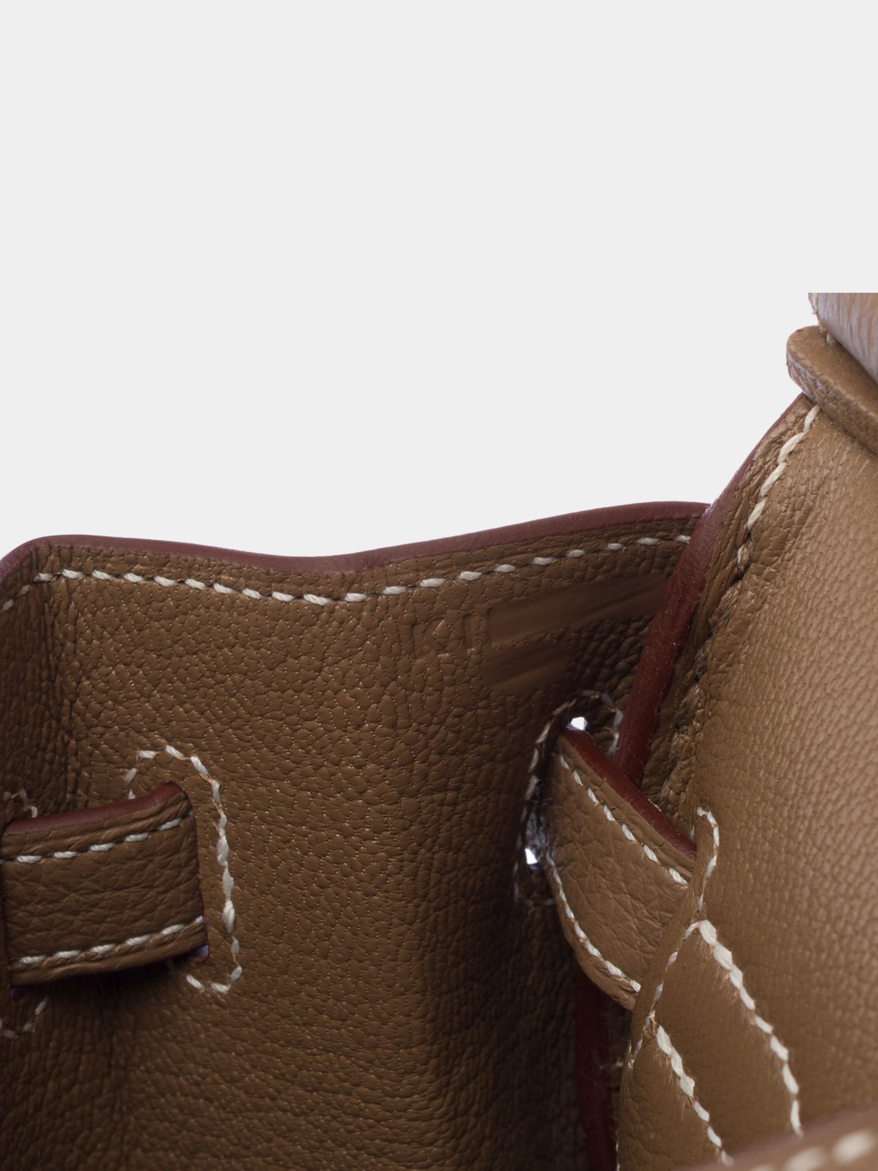 Hermès 2020s Étoupe Togo Birkin 25 Bag - Image 6