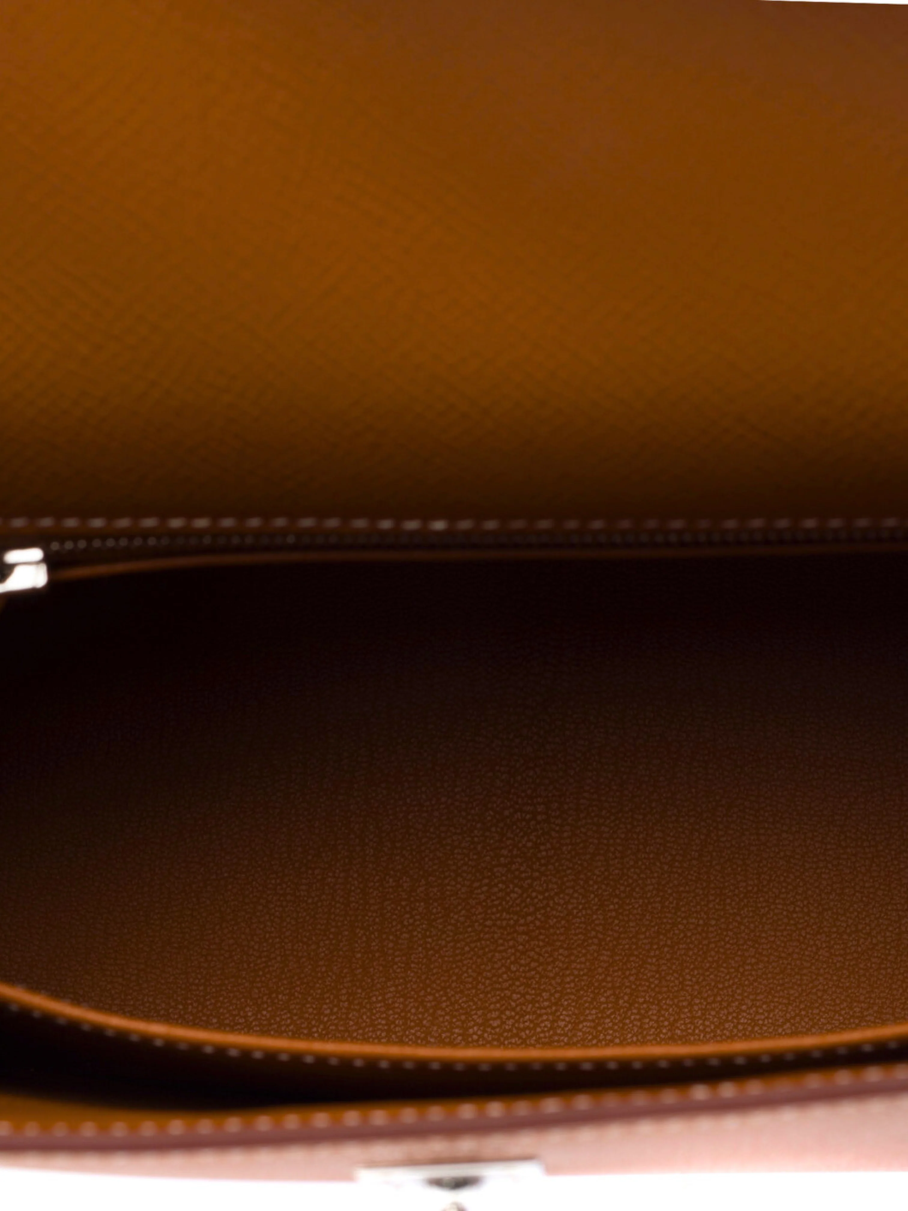 Hermès 2020s Gold Epsom Kelly 25 Sellier Bag - Image 8