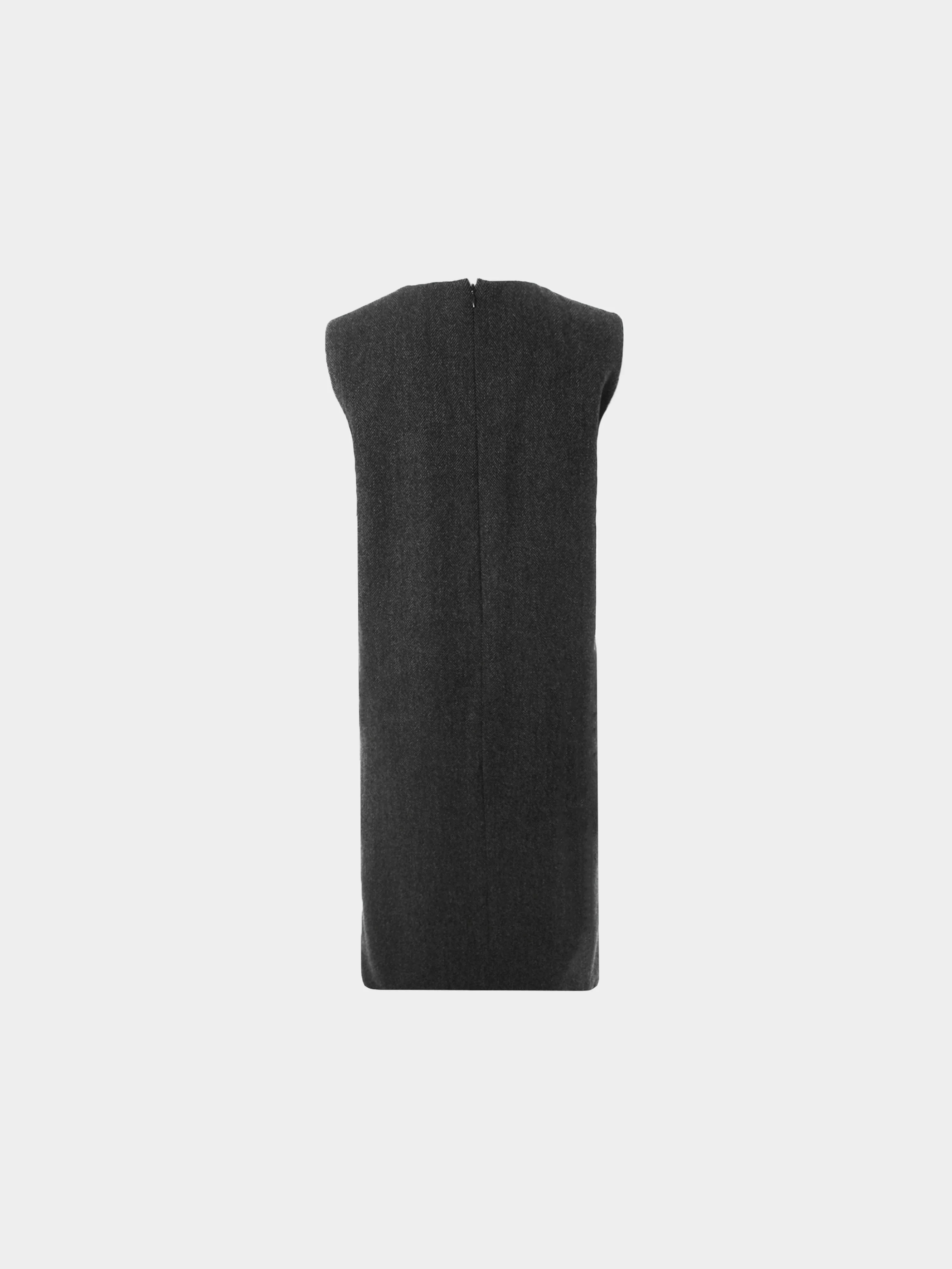 Hermès by Martin Margiela FW 2000 Midi Muscle Sleeve Dress - Image 2