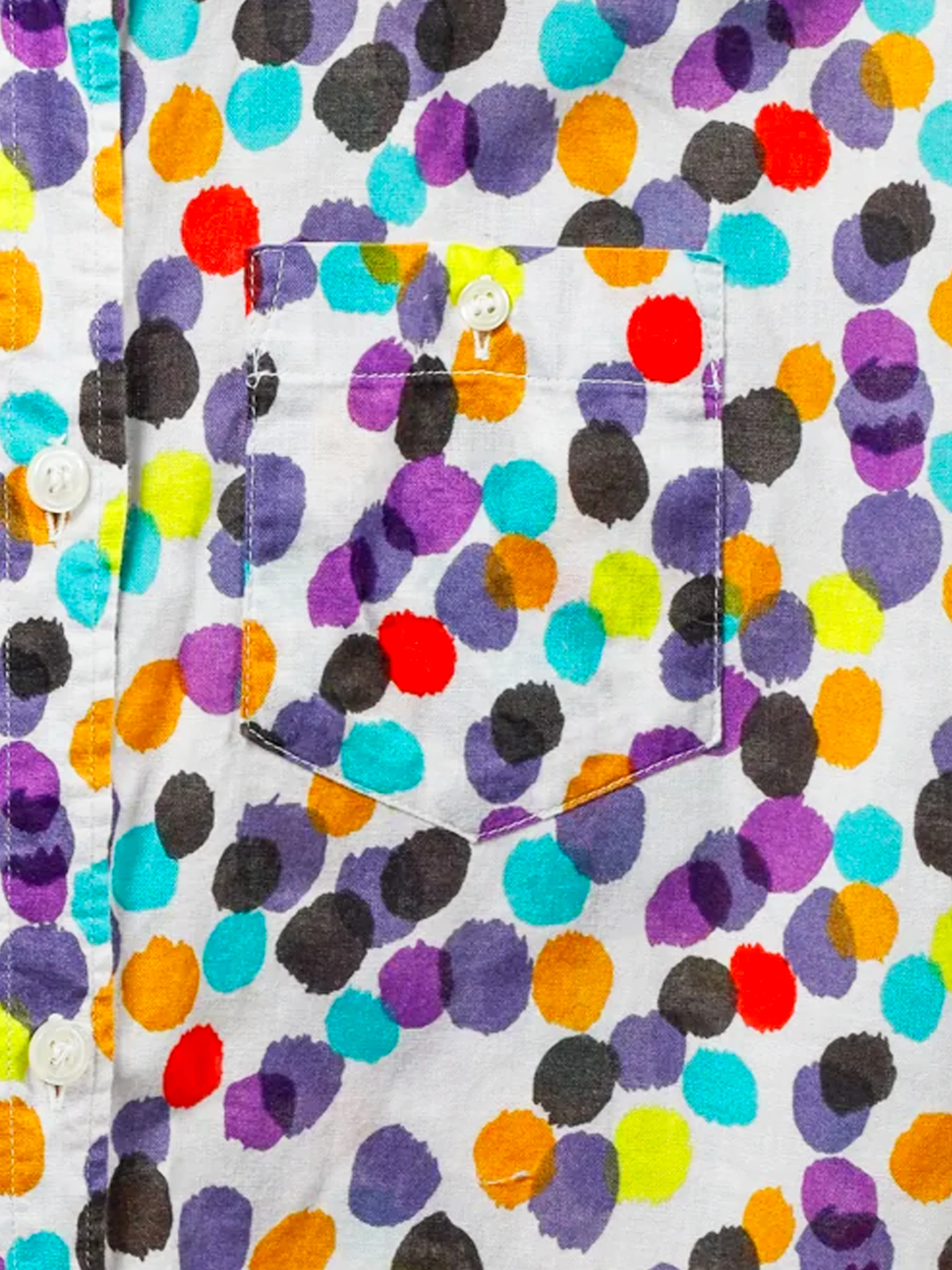 Issey Miyake 1970s Polka Dot Shirt - Image 3