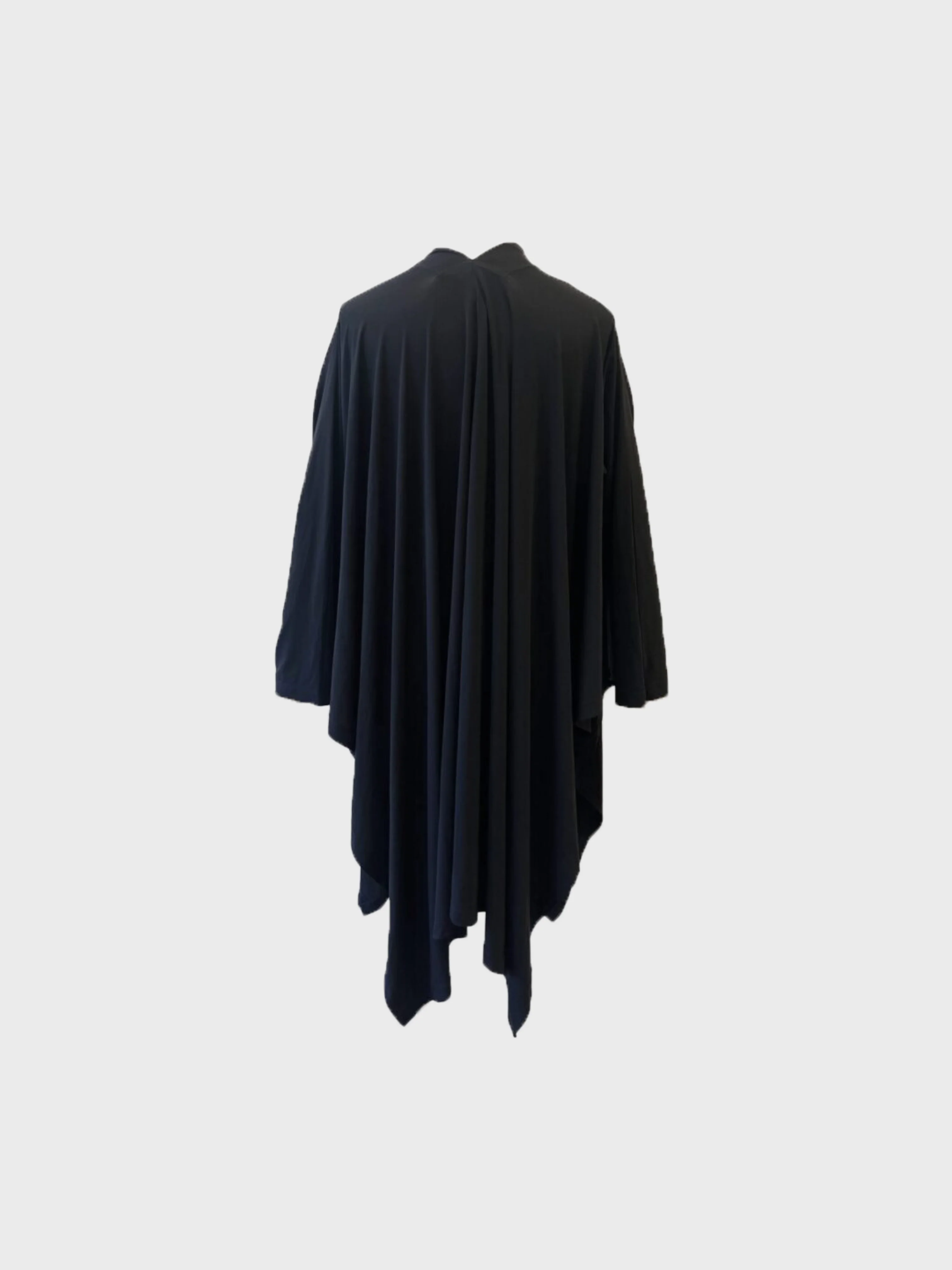 Issey Miyake 2020 Black Triacetate Blend Long Sleeve Cardigan - Image 2