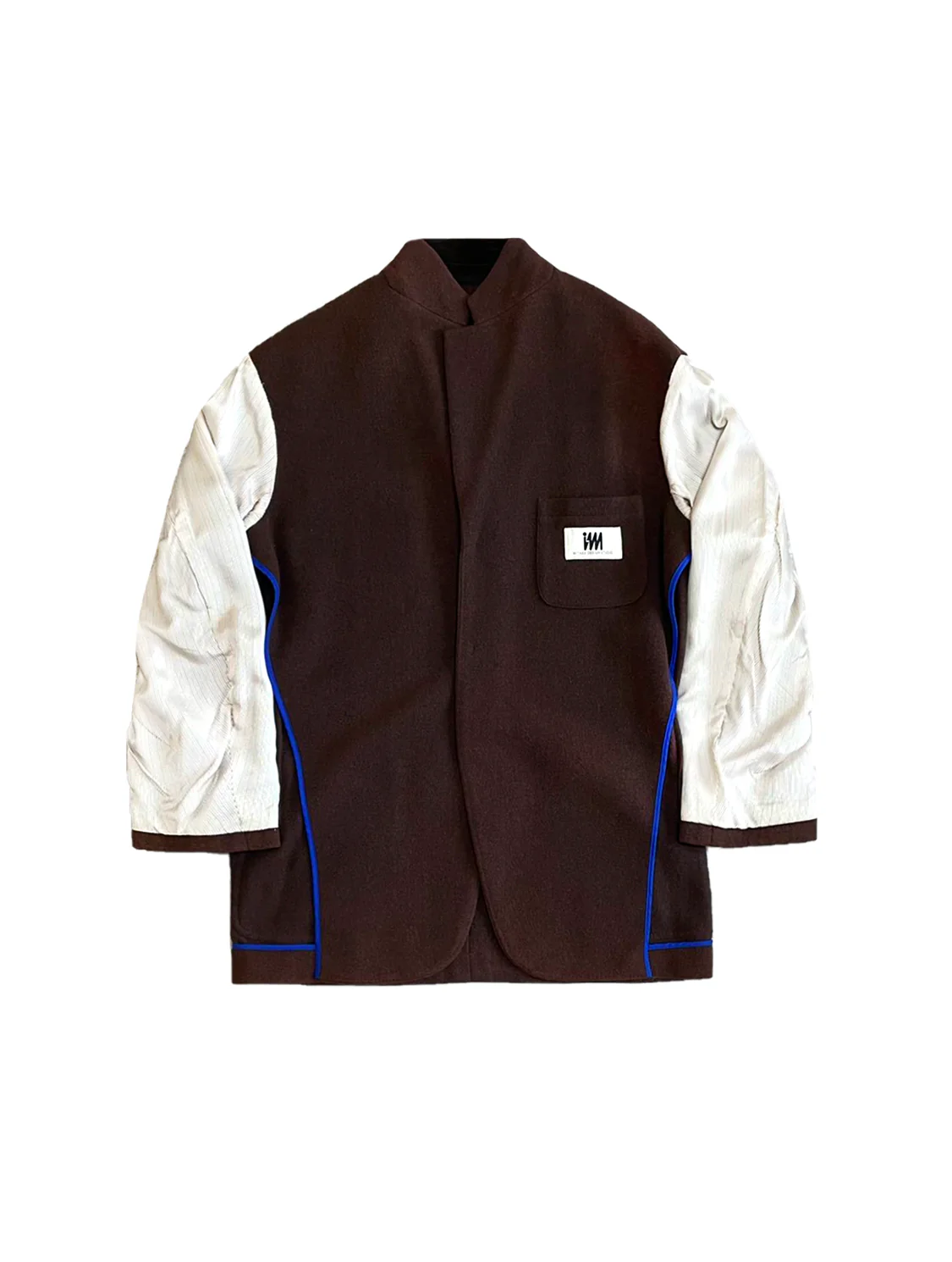 Issey Miyake 1990s Archival Brown Reversible Jacket