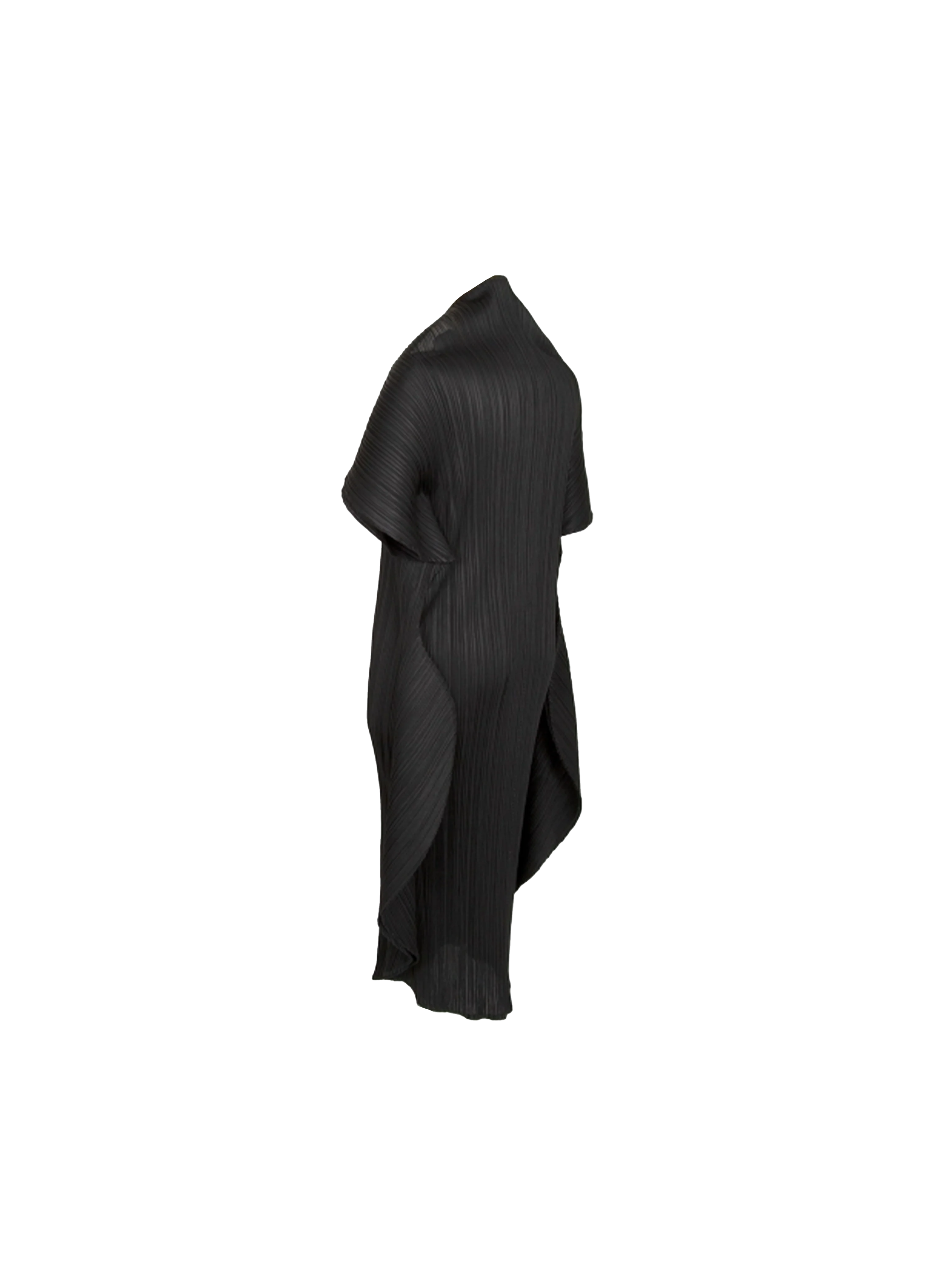 Issey Miyake 2000s Black Pleats Please Dress - Image 3