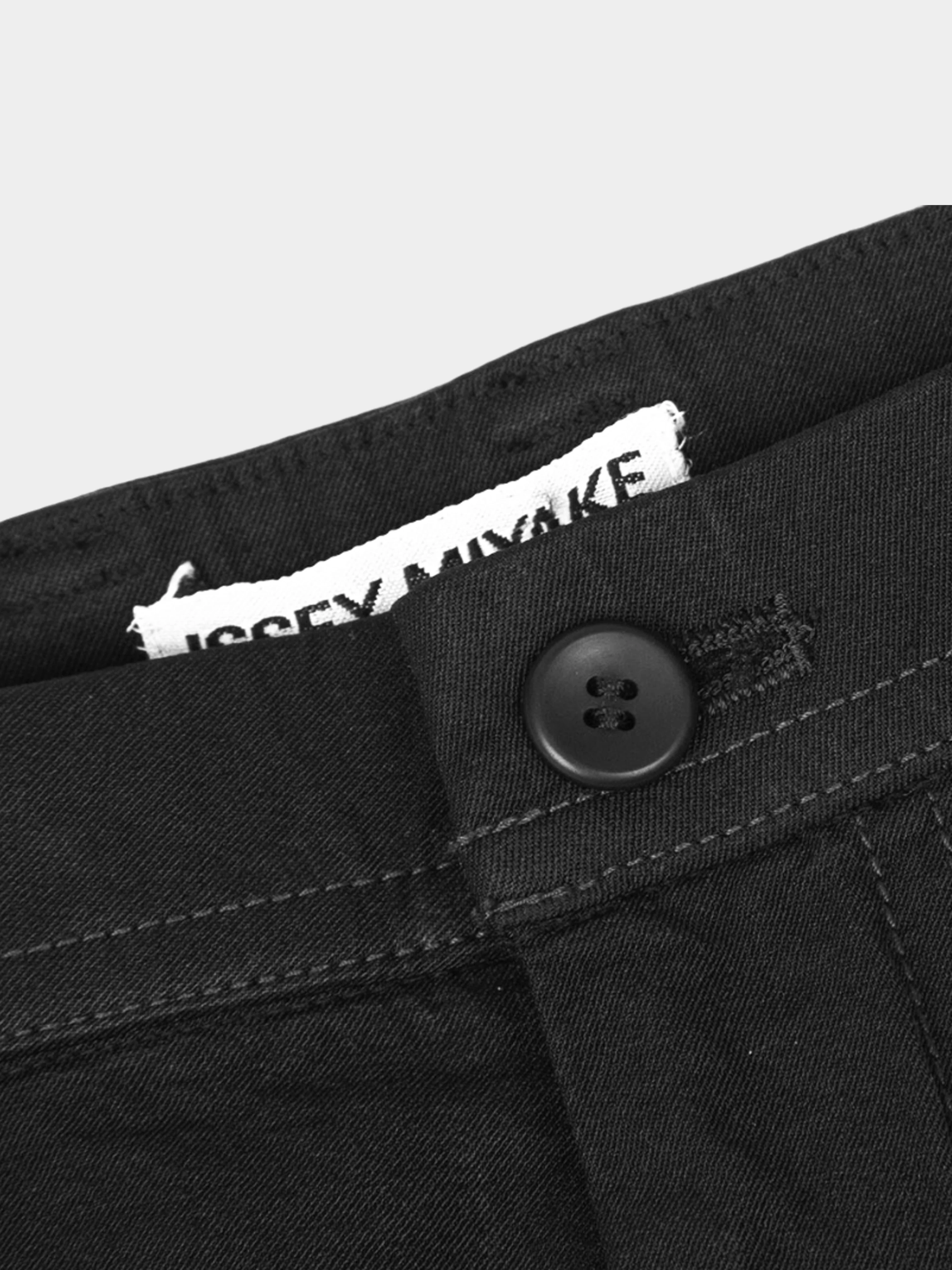 Issey Miyake Fall 2009 Rare Black Nylon Stretch Pants - Image 2