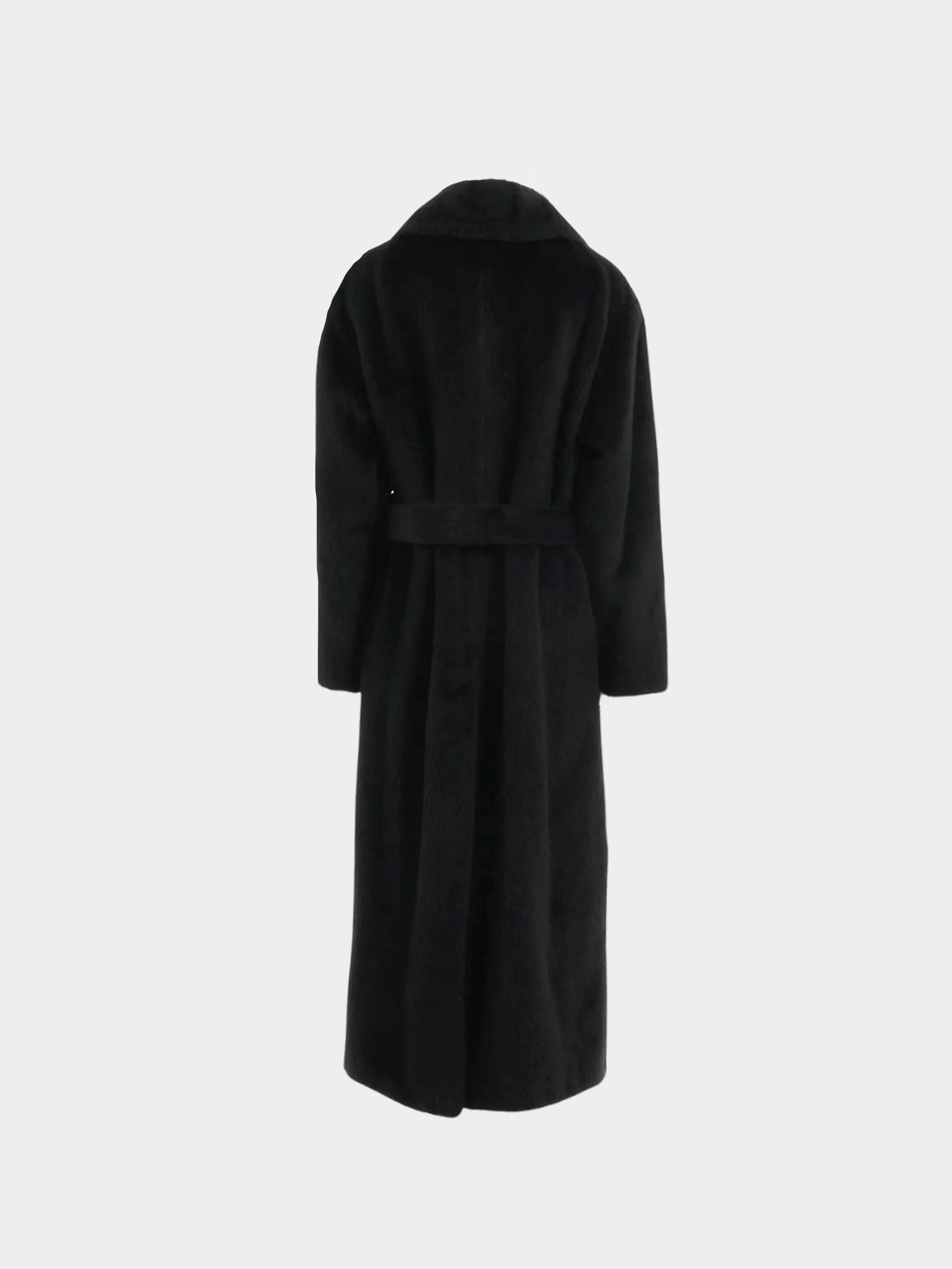 Jean Paul Gaultier 1990s Black Alpaca Wool Double Breasted Coat - Image 2