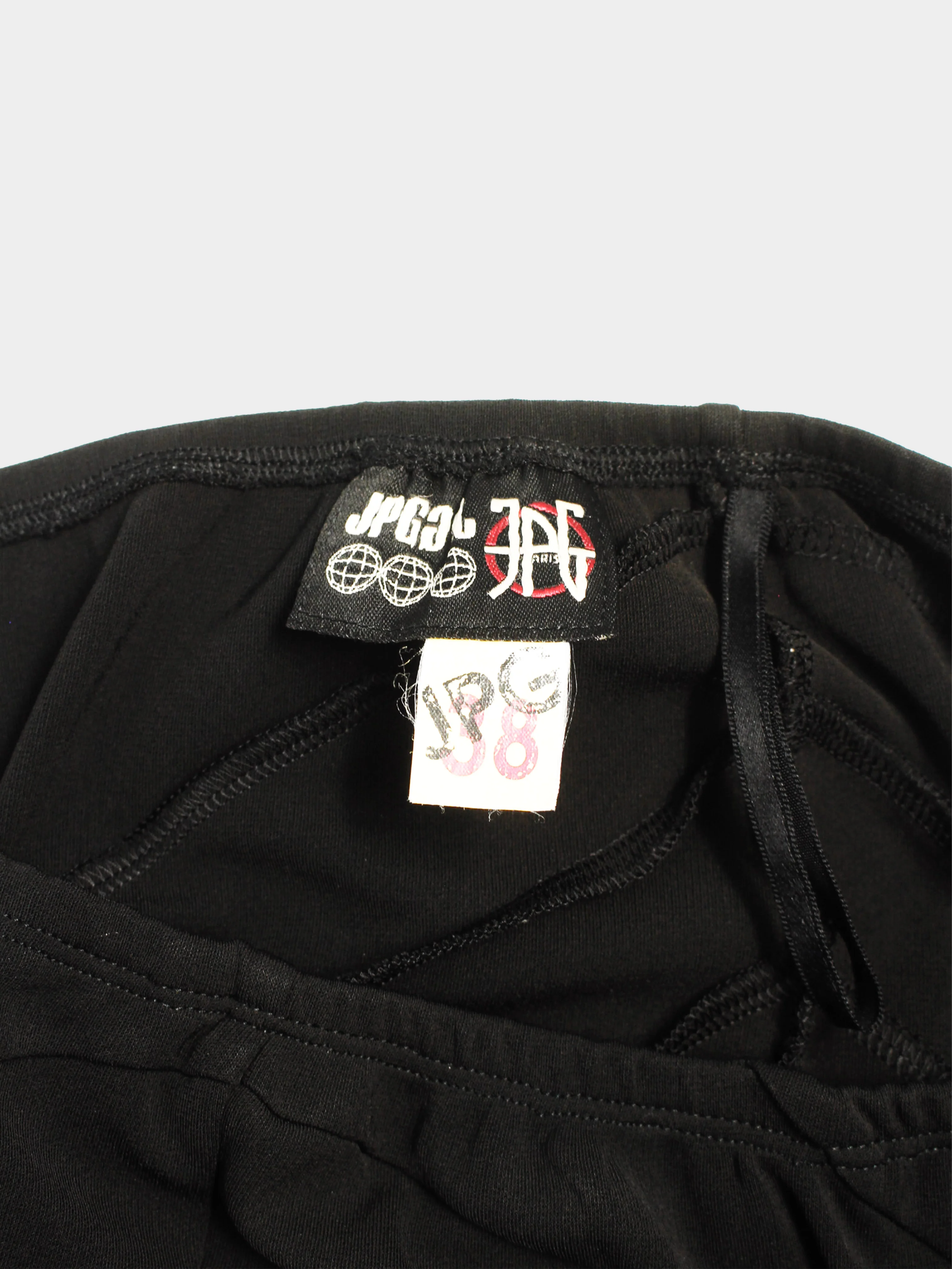 Jean Paul Gaultier 1990s Pleated Asymmetrical Skirt - Image 3