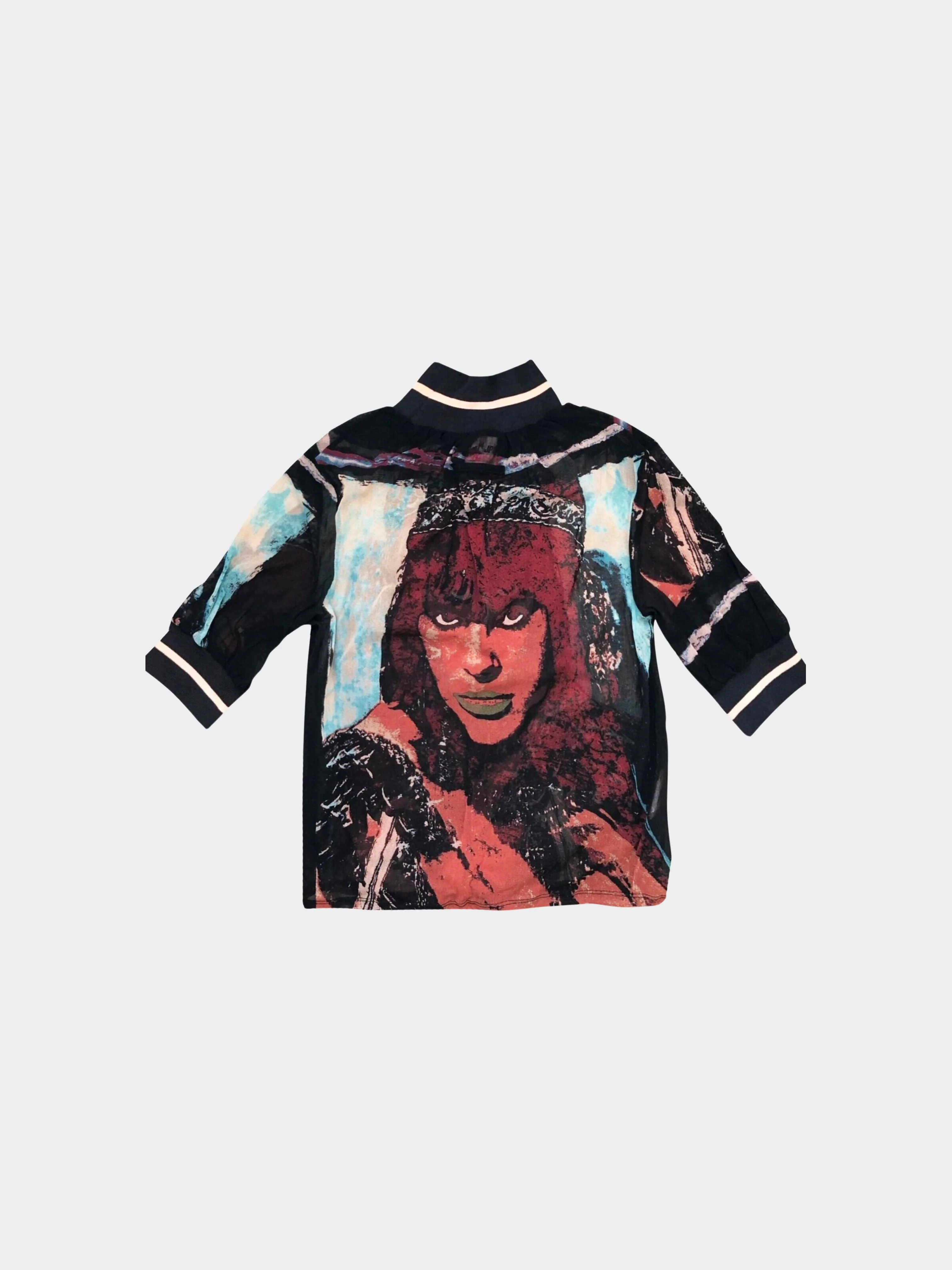 Jean Paul Gaultier AW 1997 Fifth Element Mesh Shirt - Image 2