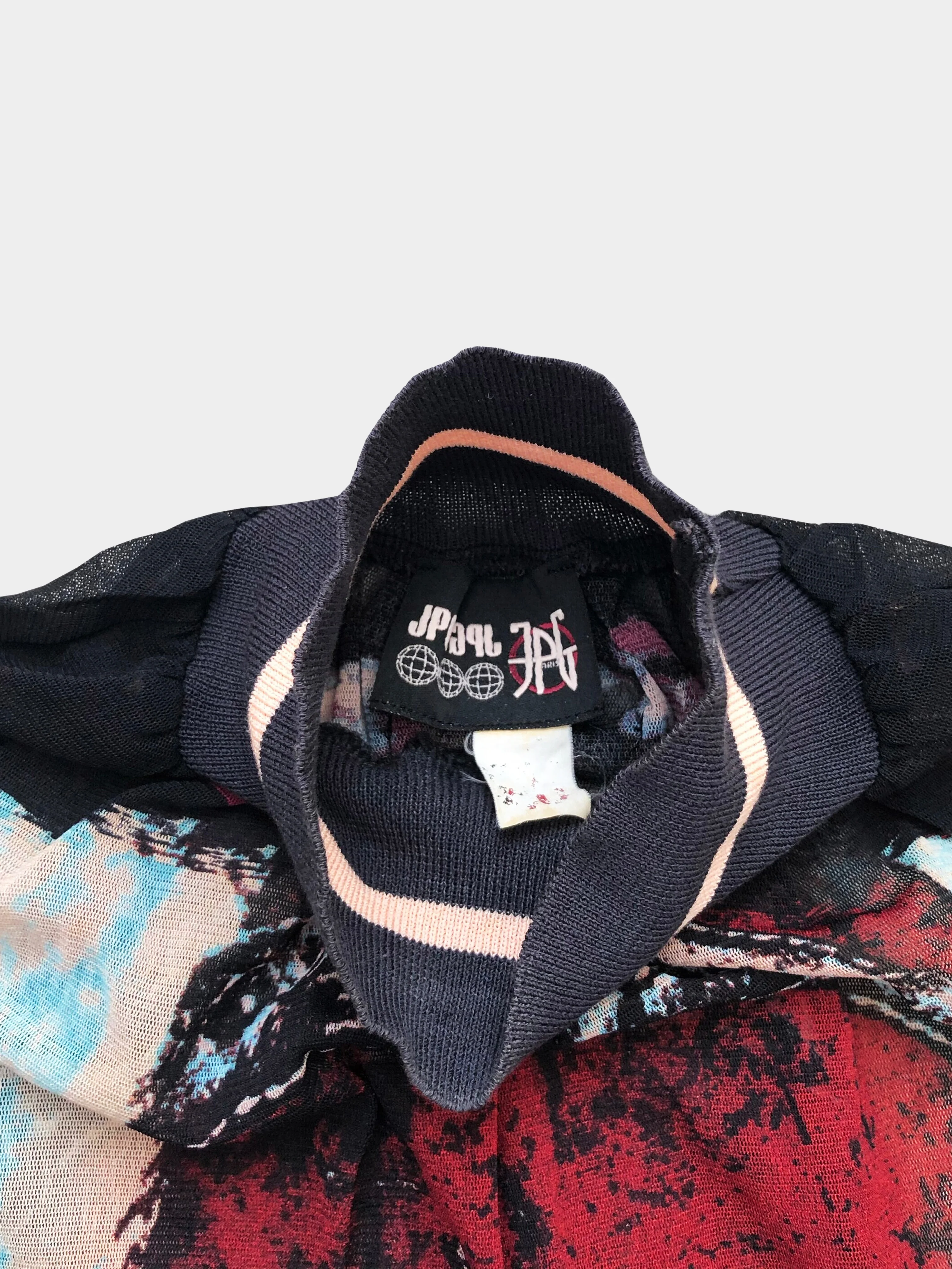 Jean Paul Gaultier AW 1997 Fifth Element Mesh Shirt - Image 3