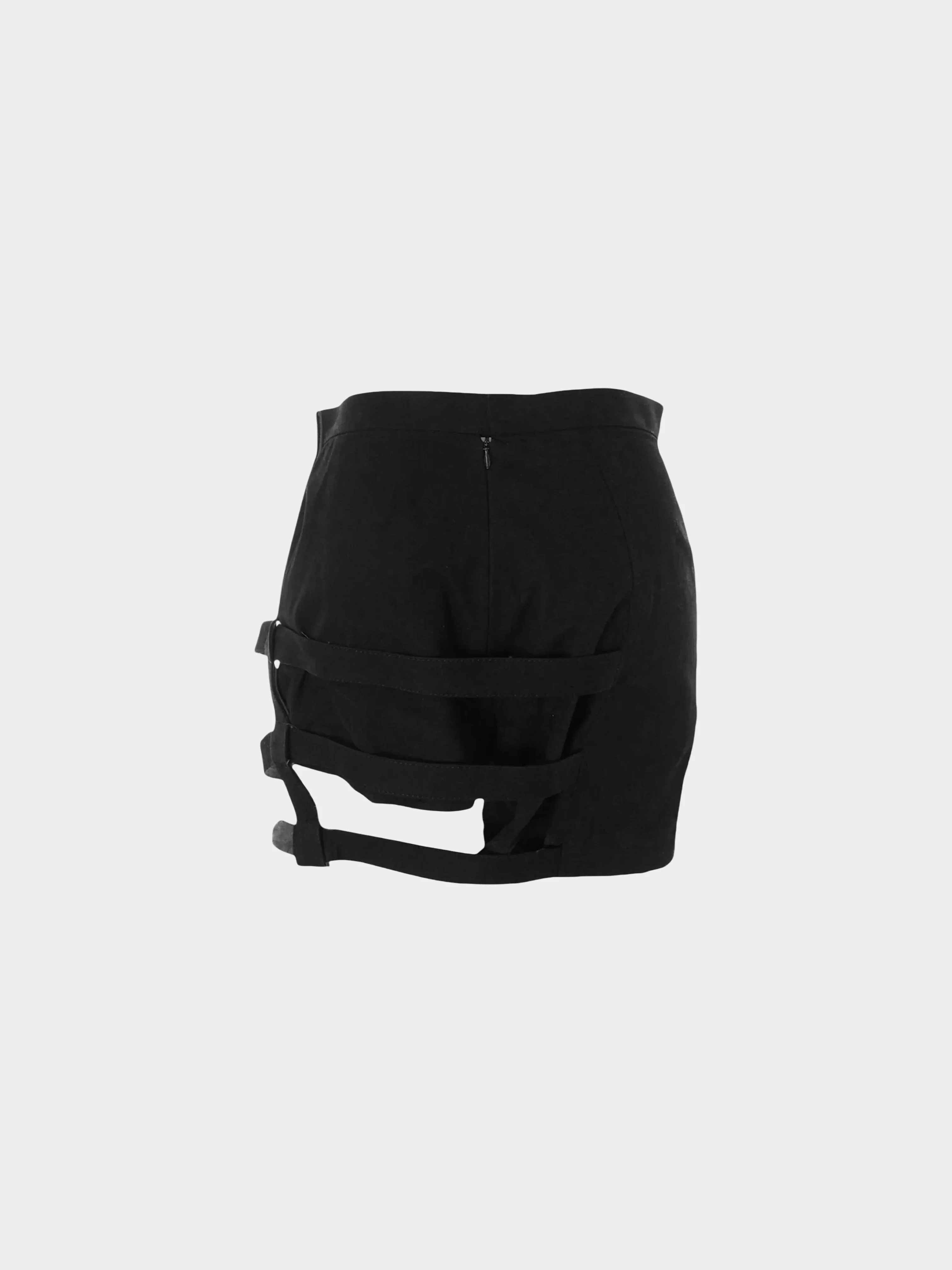 Jean Paul Gaultier SS 1993 Black Bondage Shorts - Image 2