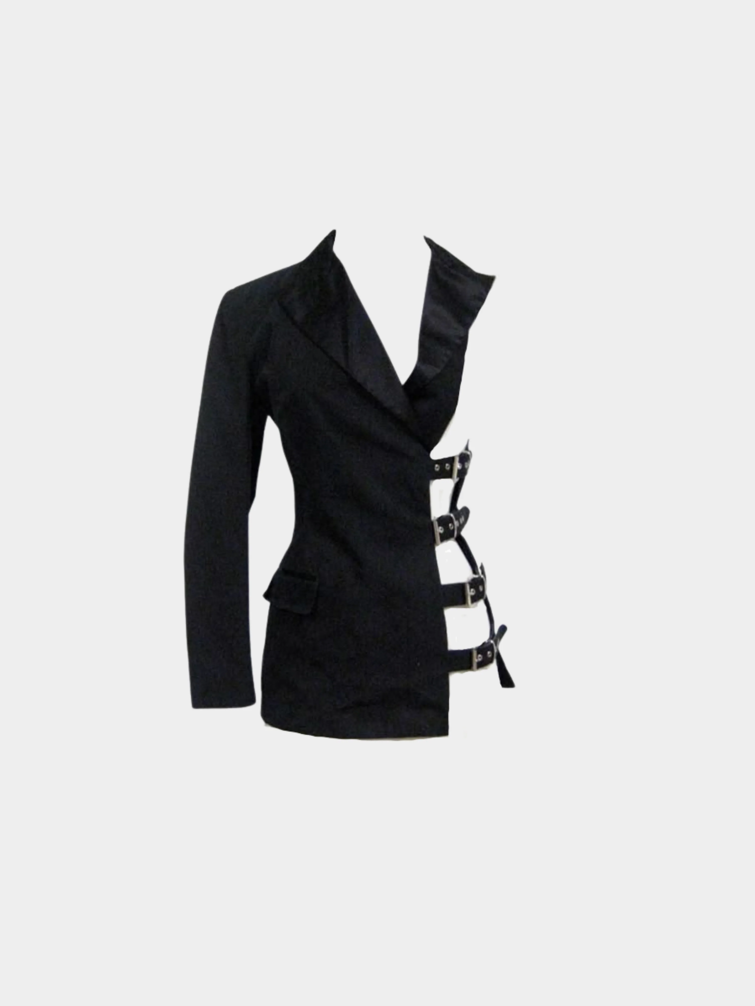 Jean Paul Gaultier SS 1993 Runway Black Bondage Set - Image 2