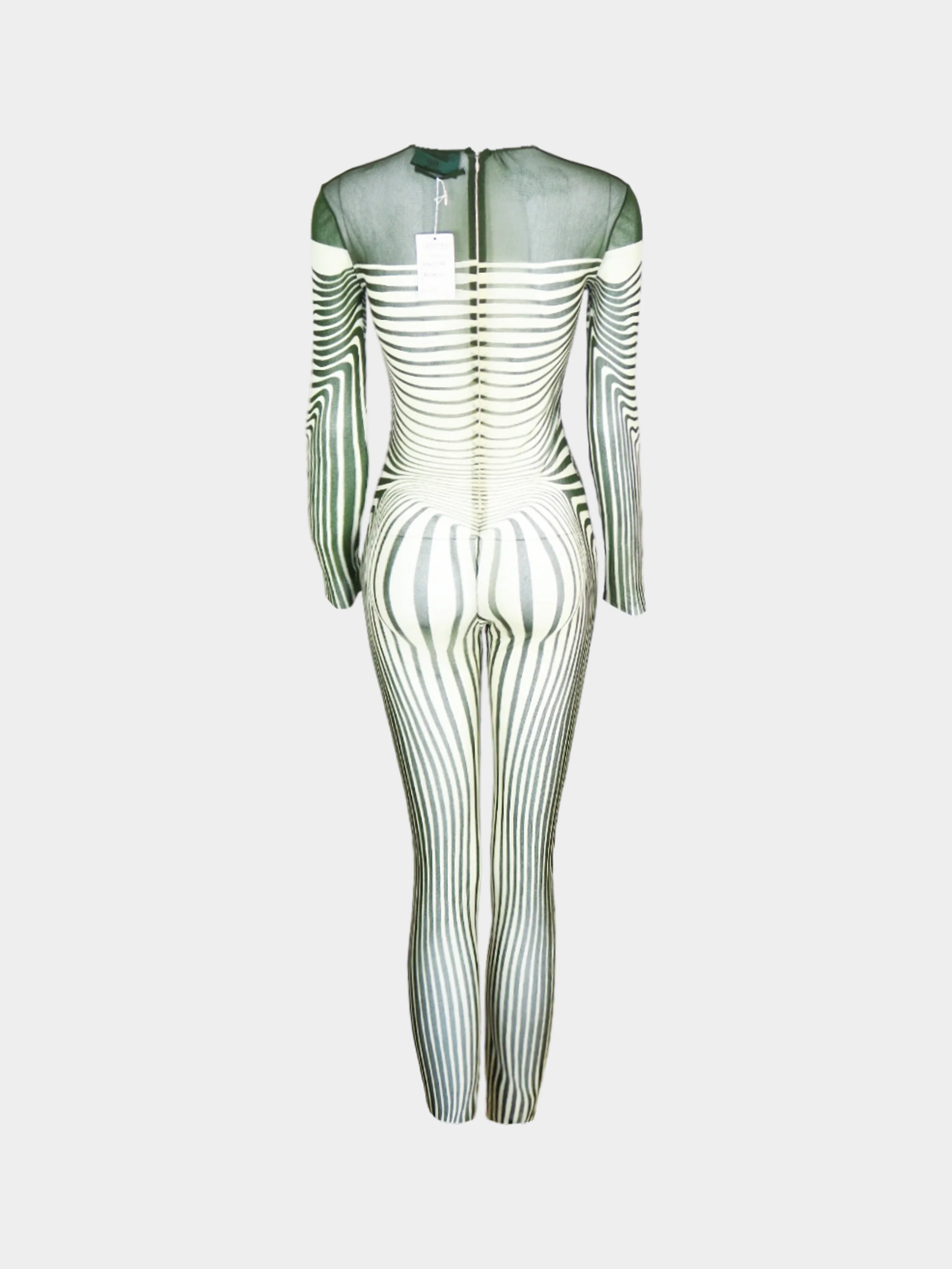 Jean Paul Gaultier SS 1996 Maille Cyberbaba Mesh Jumpsuit - Image 2