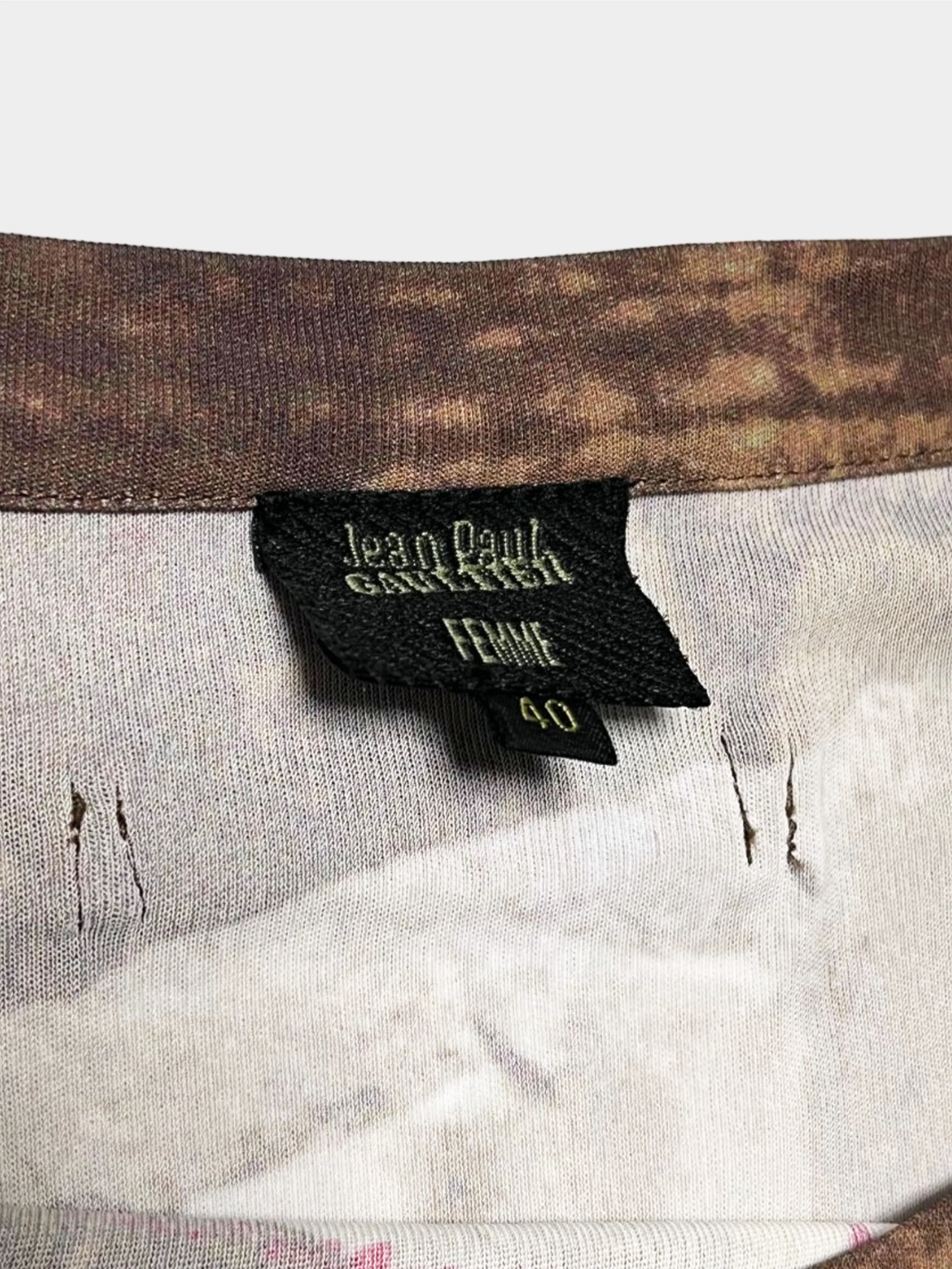 Jean Paul Gaultier SS 1999 Rare Venus de Milo Cutout Shirt - Image 4