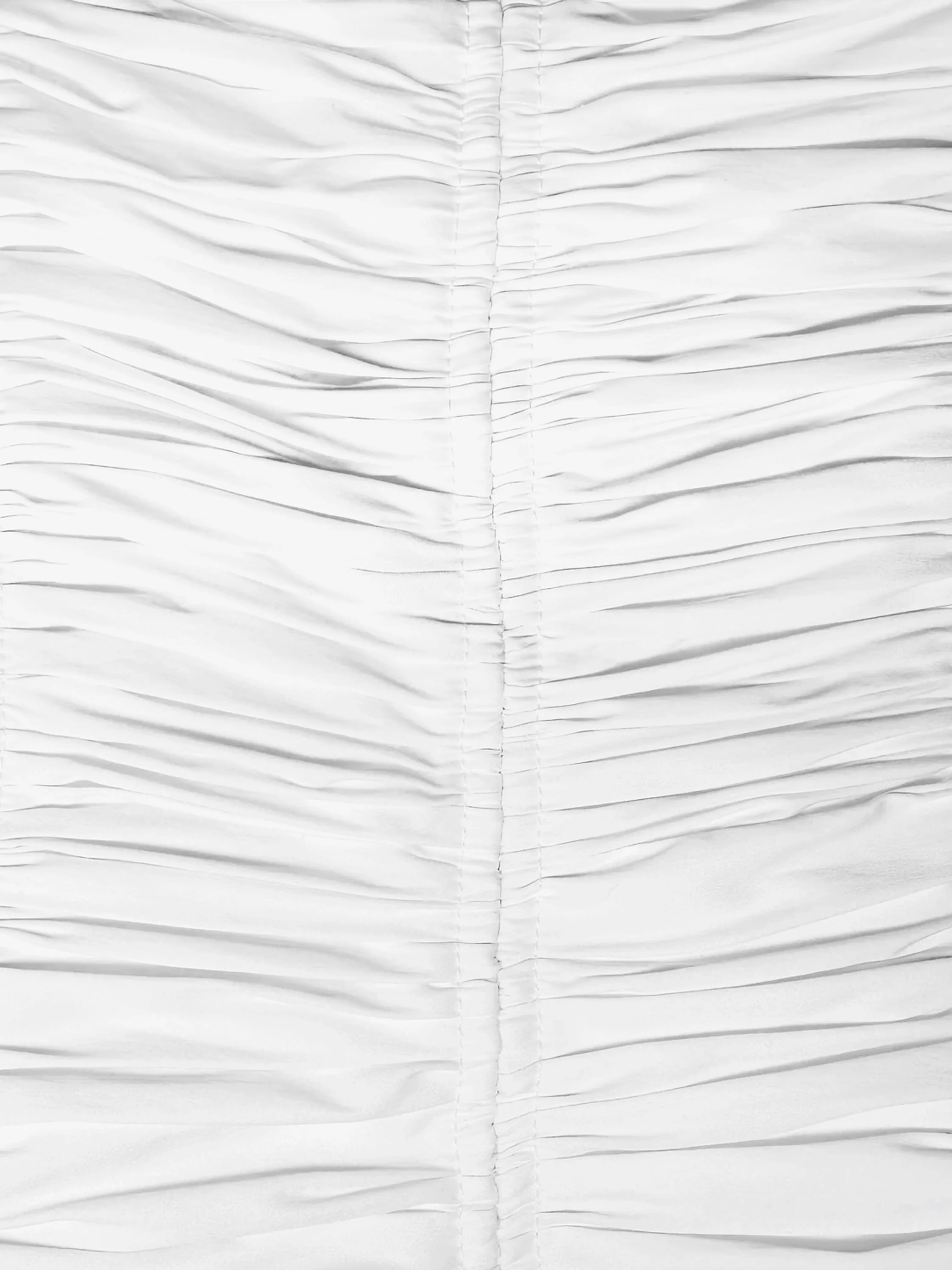 Jean Paul Gaultier SS 2015 Runway White Gathered Corset Dress - Image 3