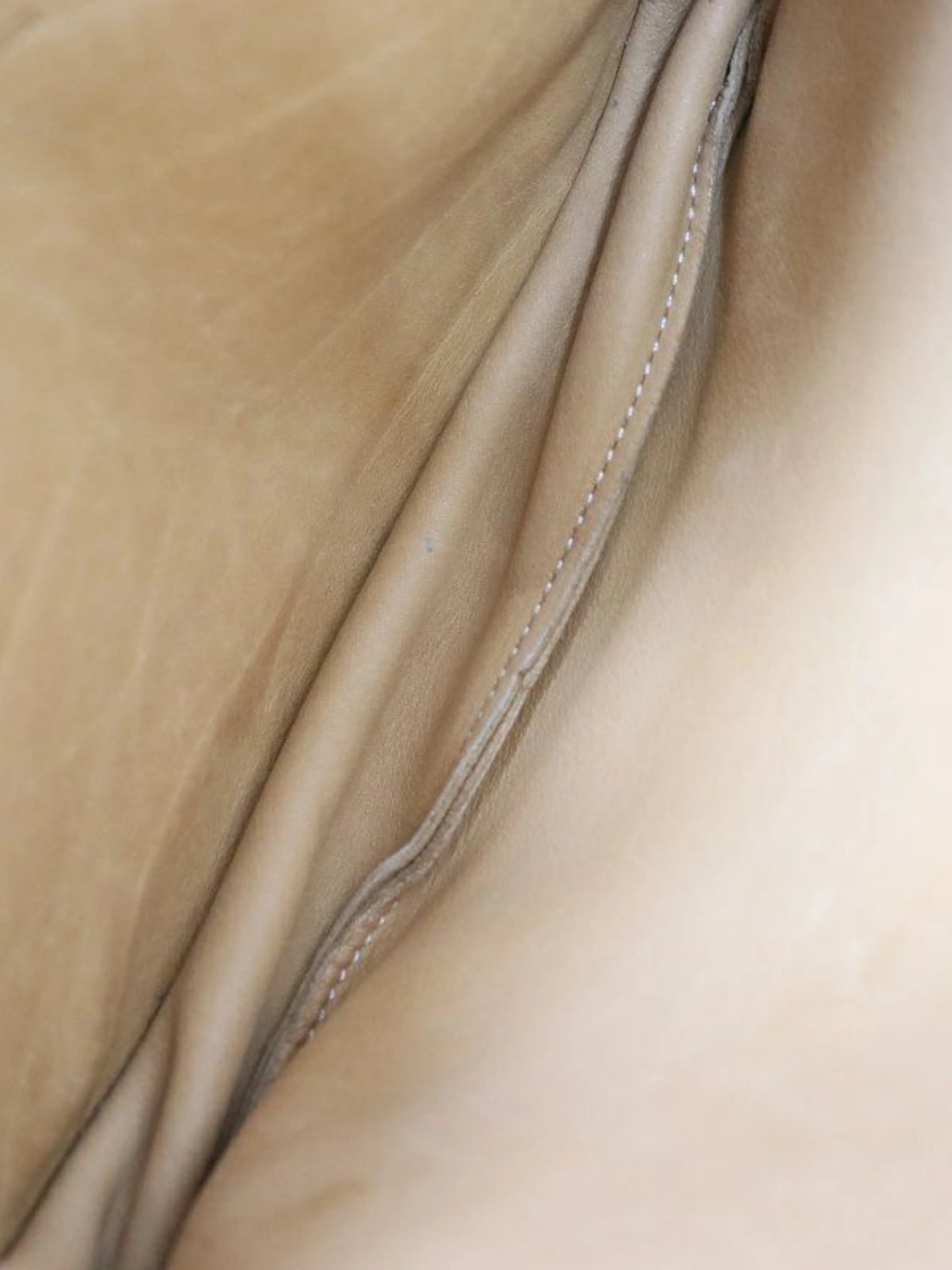 Loewe 2000s Beige Brown Anagram Suede Shoulder Bag - Image 5