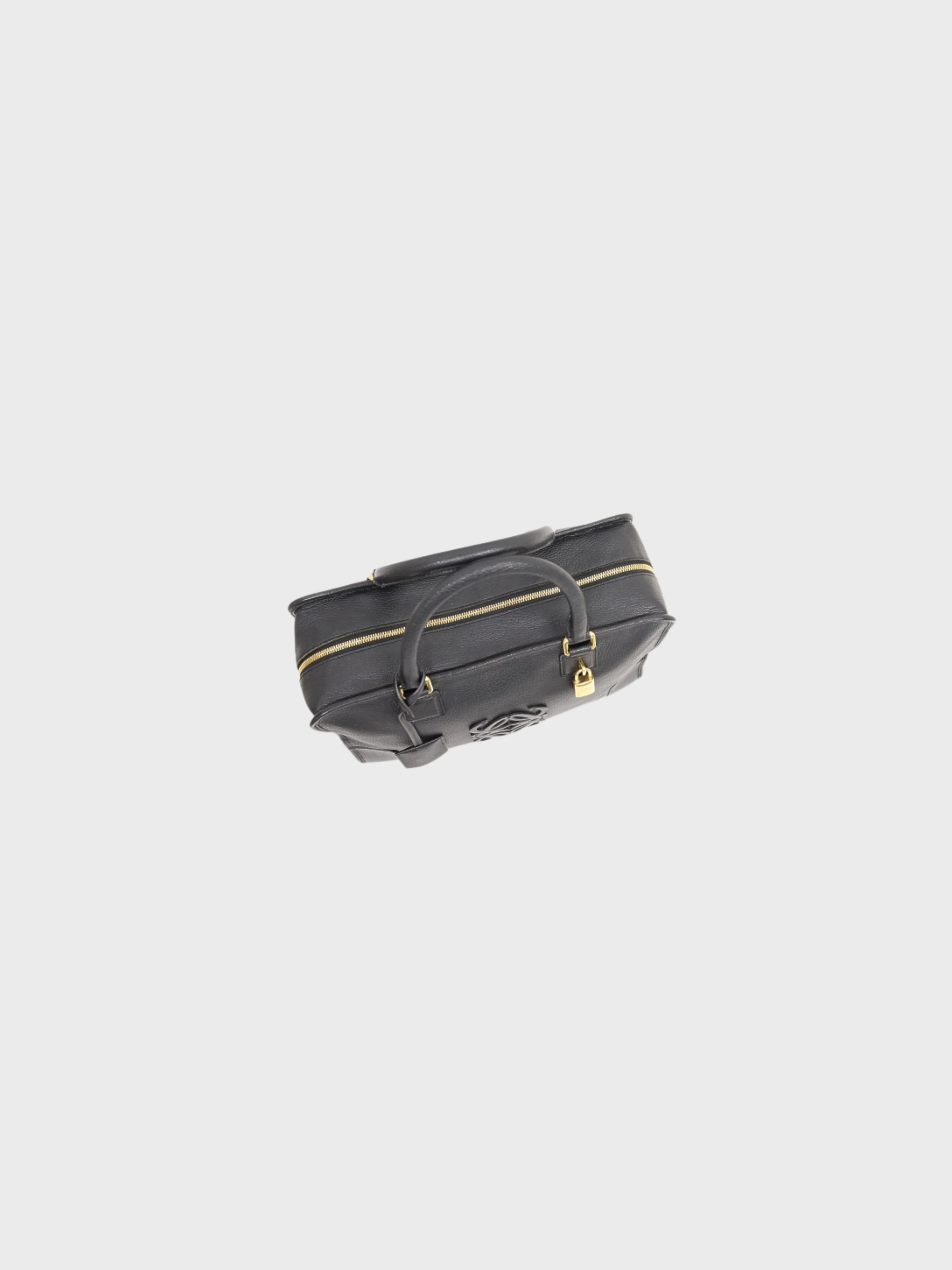 Loewe 2000s Black Leather Amazona 36 Bag - Image 7