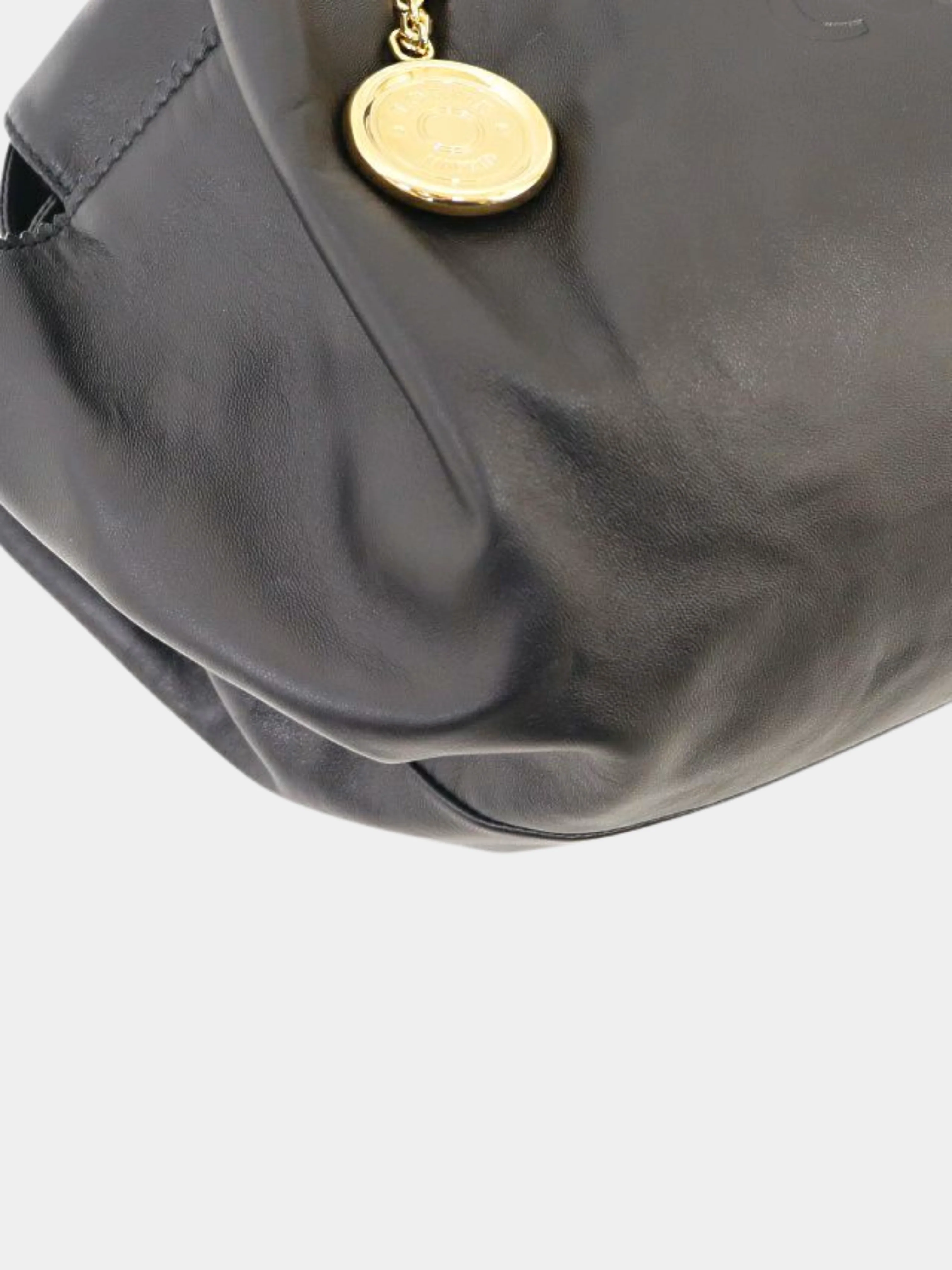Loewe 2000s Black Leather Nappa Aire Bag - Image 5