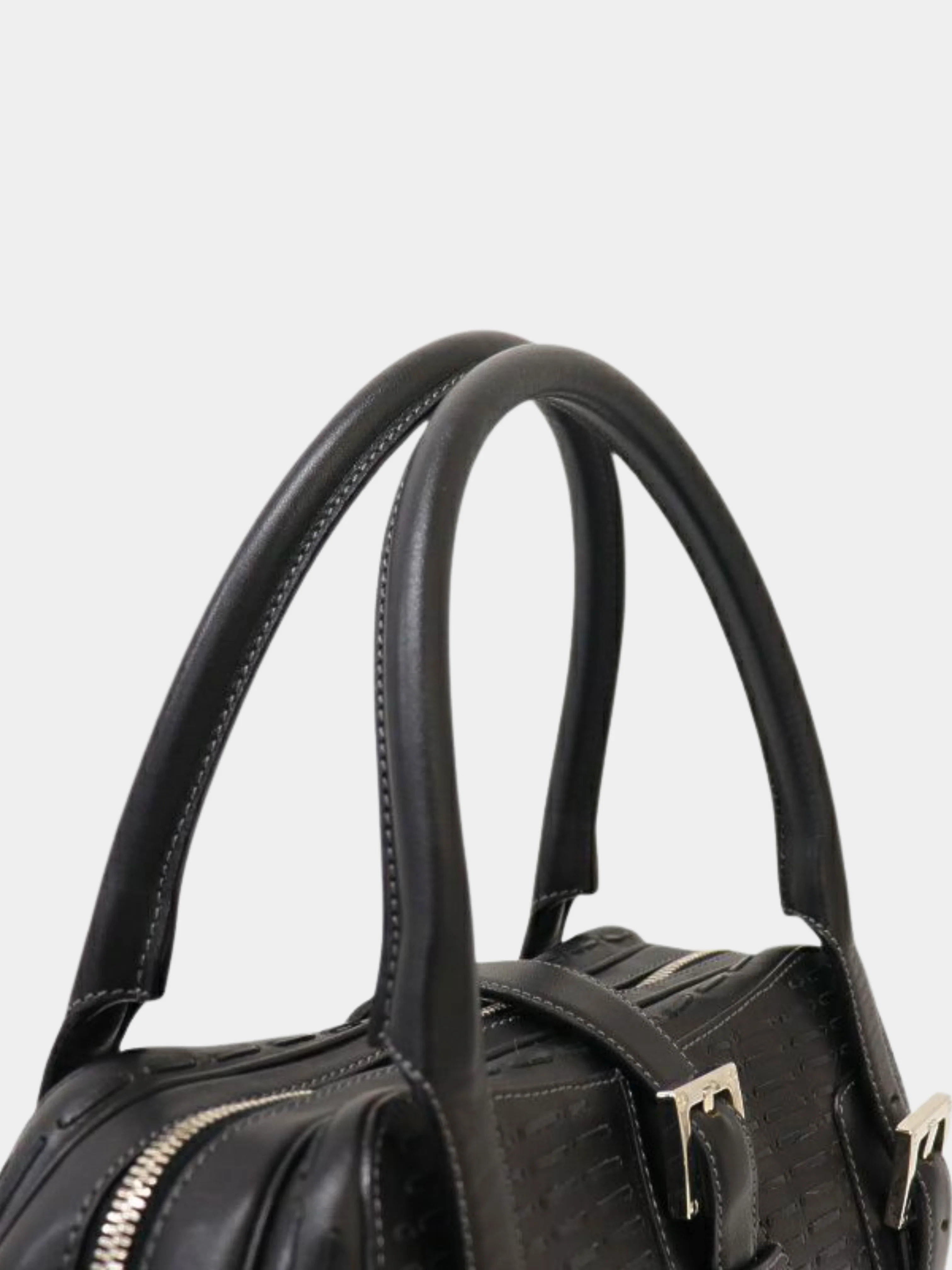 Loewe 2000s Black Leather Senda Bag - Image 6
