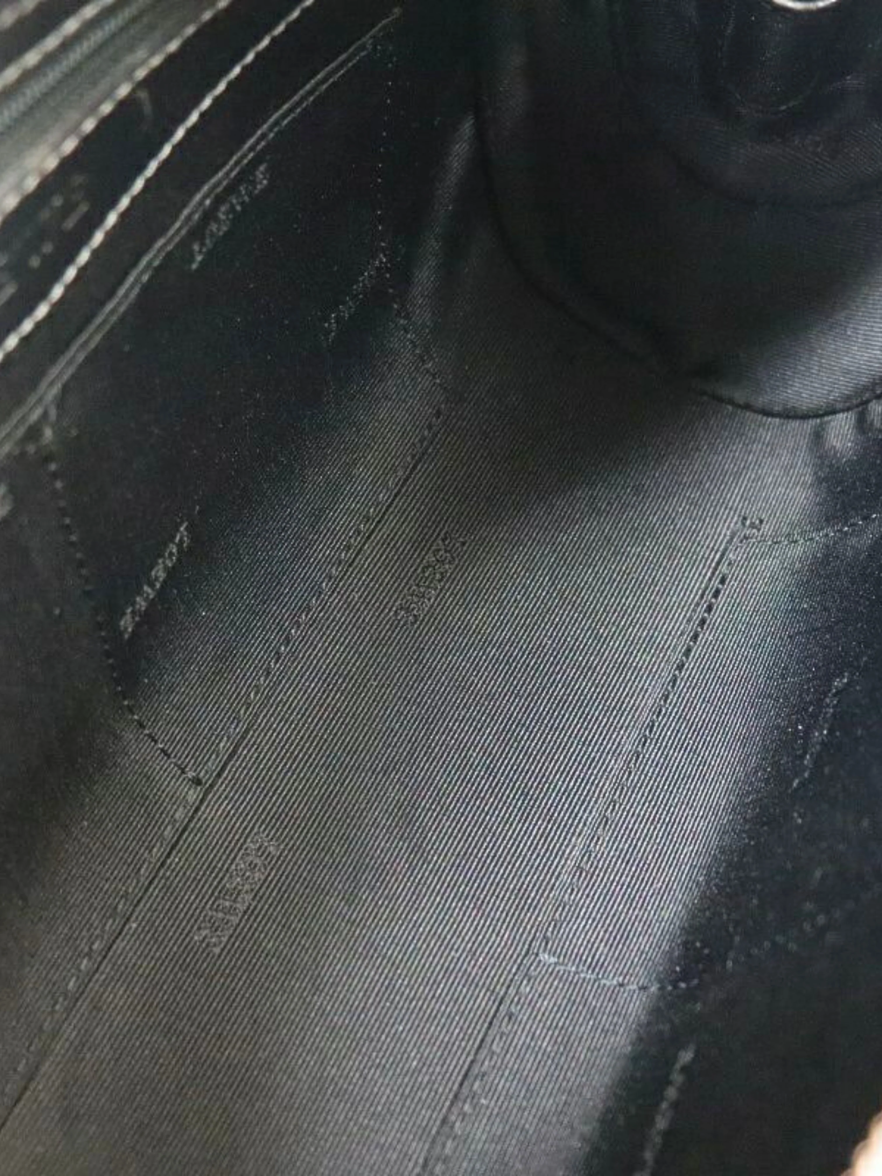 Loewe 2000s Black Leather Senda Bag - Image 8