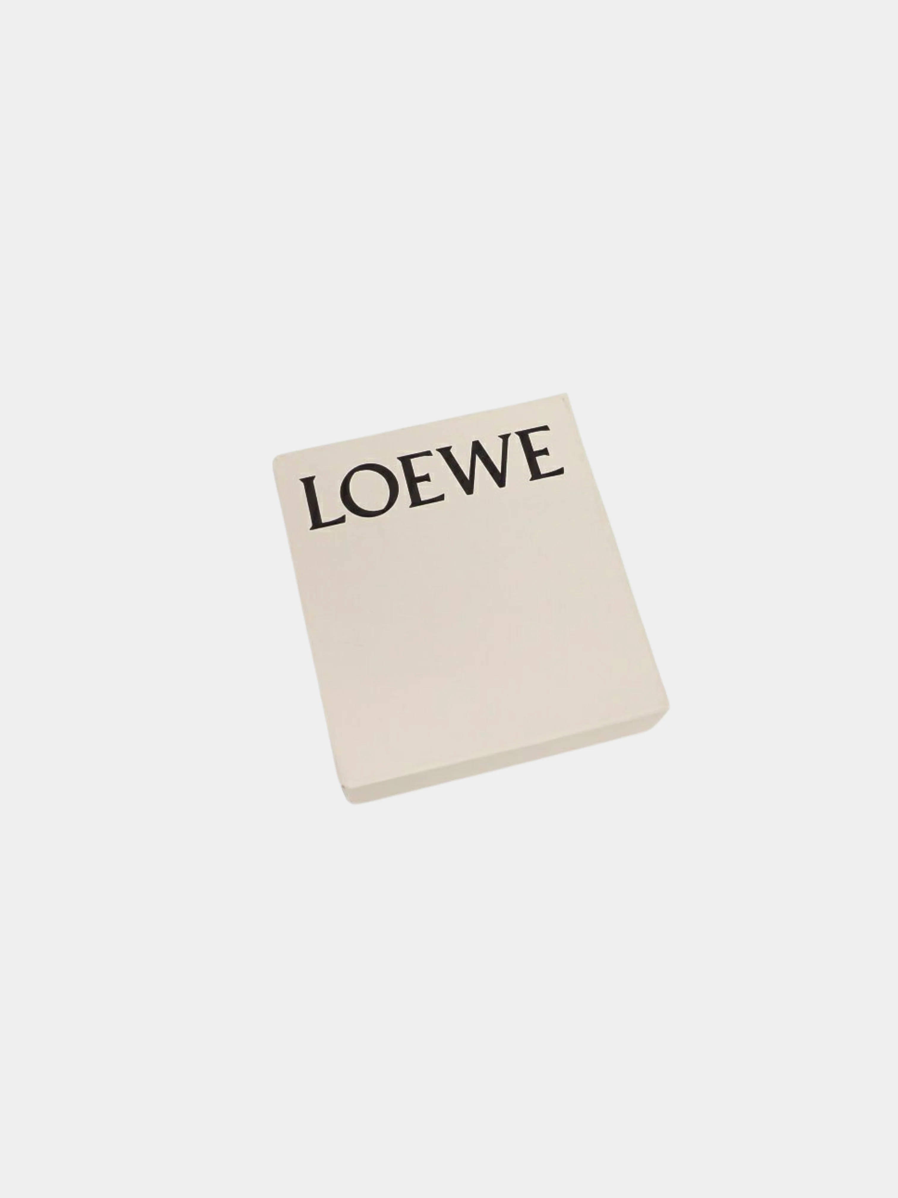 Loewe 2000s Green Anagram Jacquard Canvas and Leather Fragment Case - Image 8