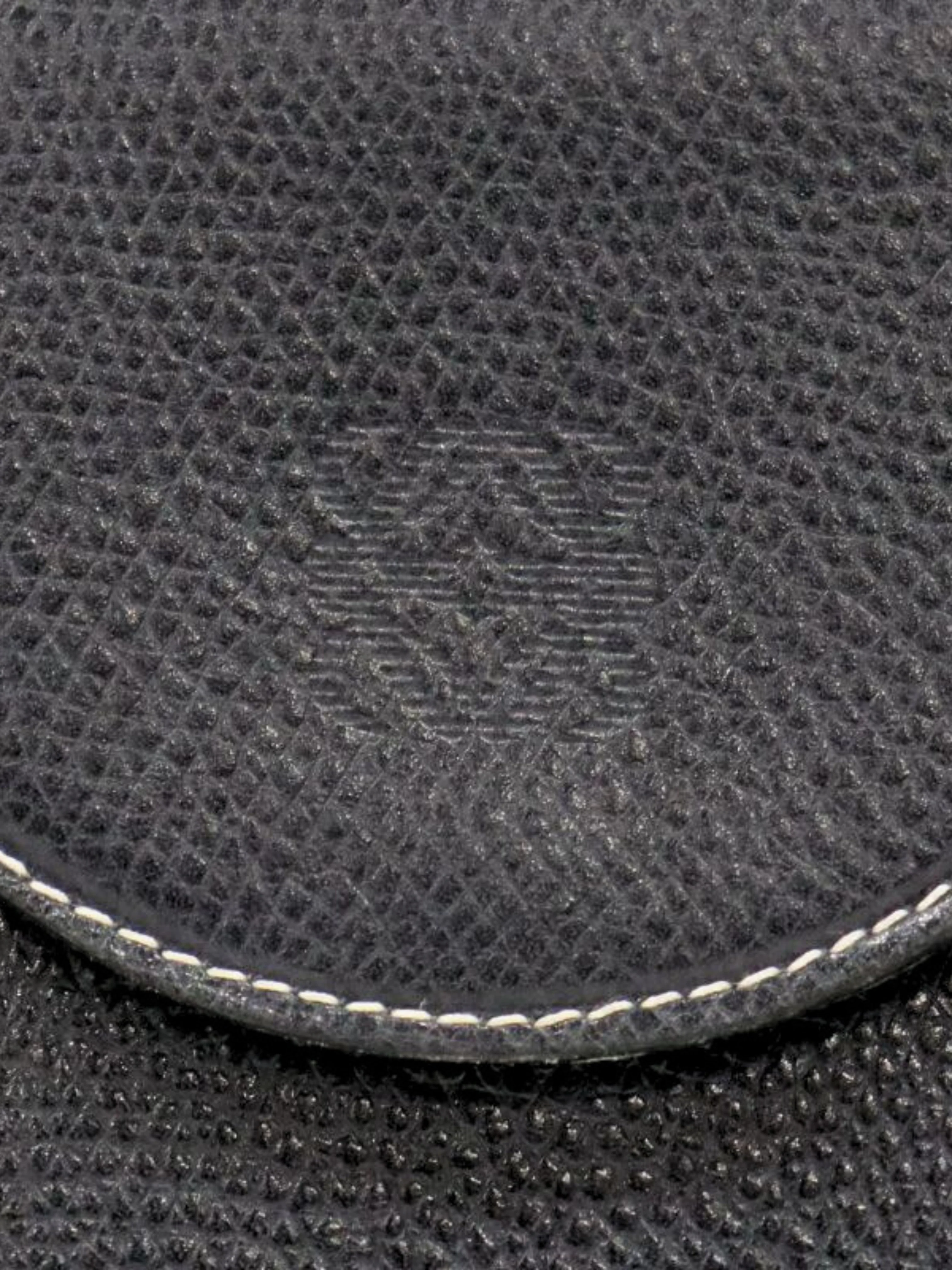 Loewe 2000s Navy Anagram Coin Case - Image 7