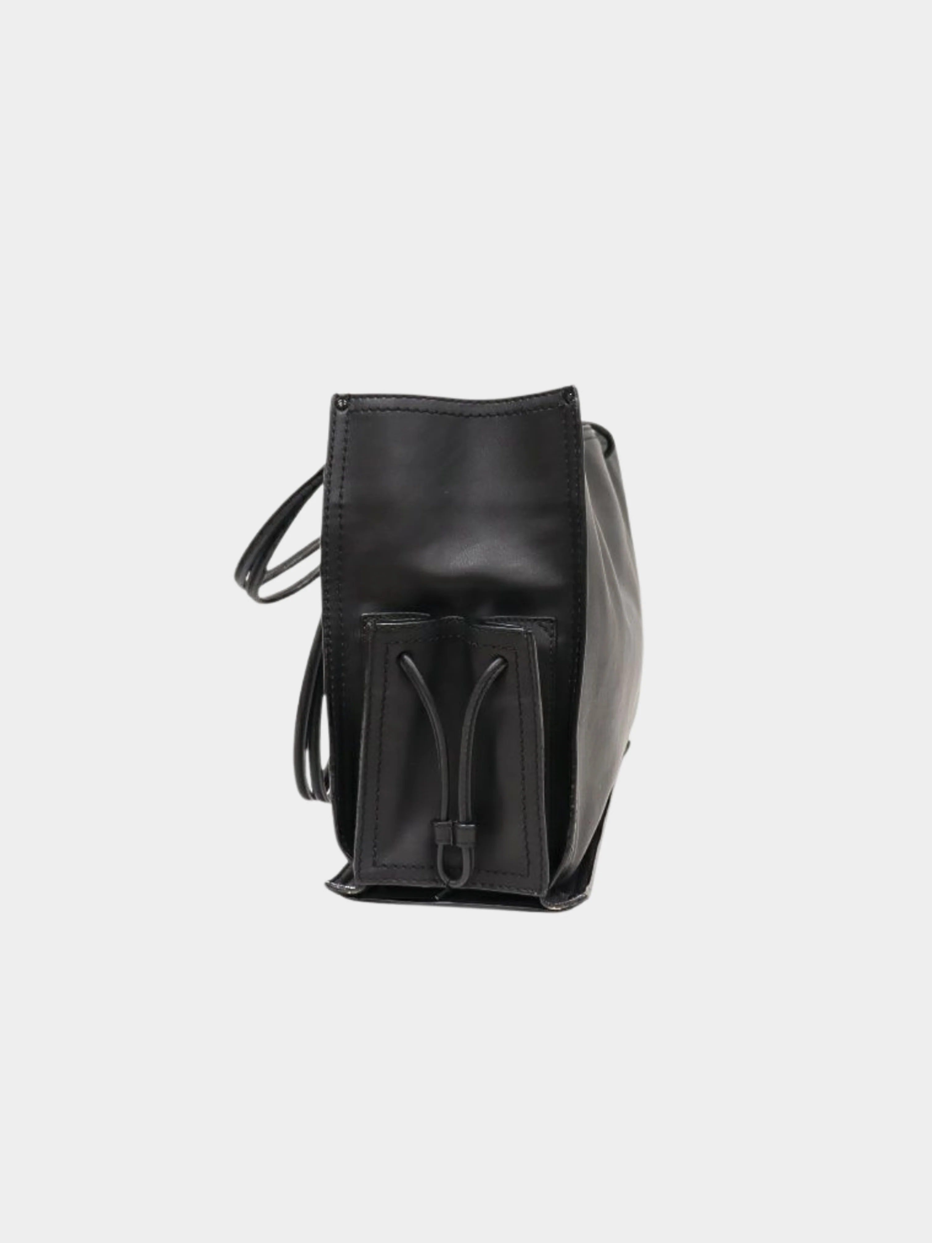 Loewe 2010s Logo Studs Leather Tote Bag - Image 3