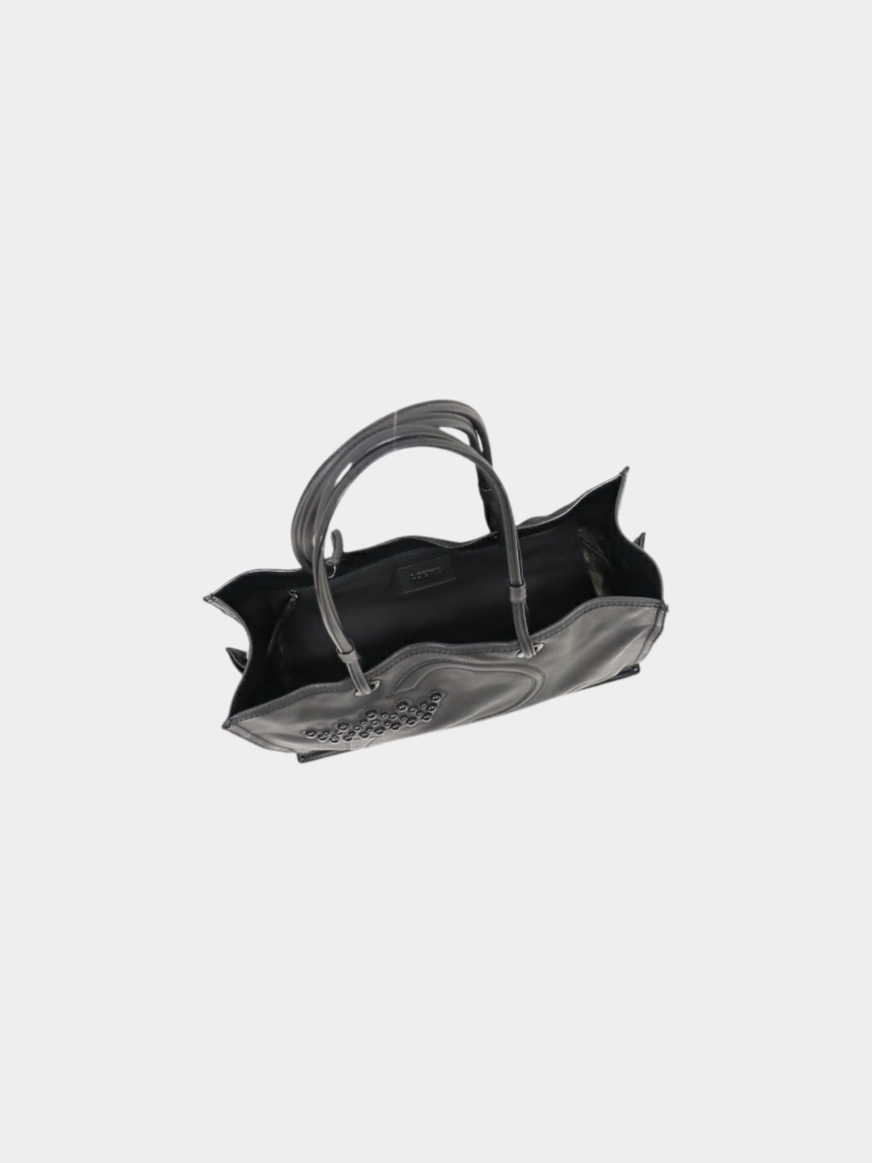 Loewe 2010s Logo Studs Leather Tote Bag - Image 4