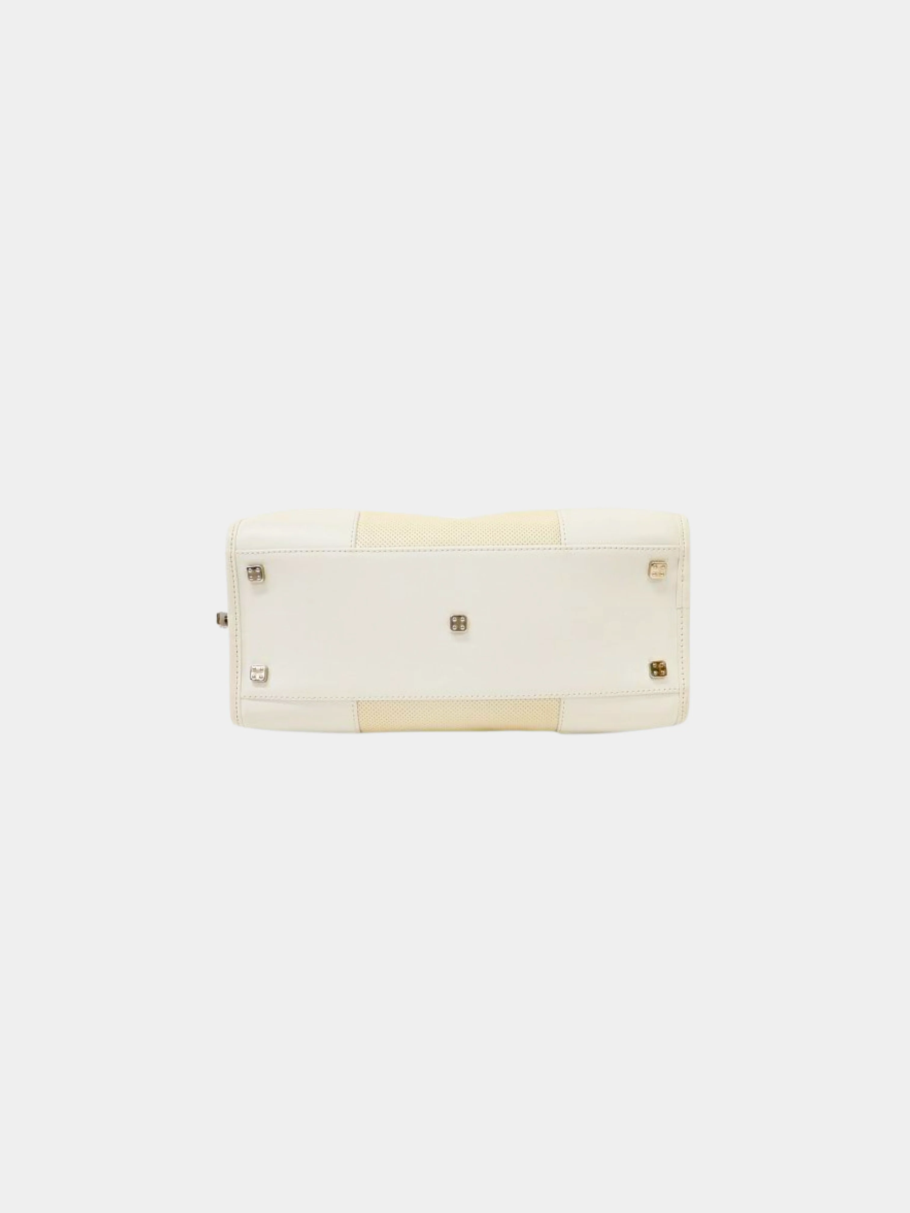 Loewe 2010s White Amazona 28 Bag - Image 3