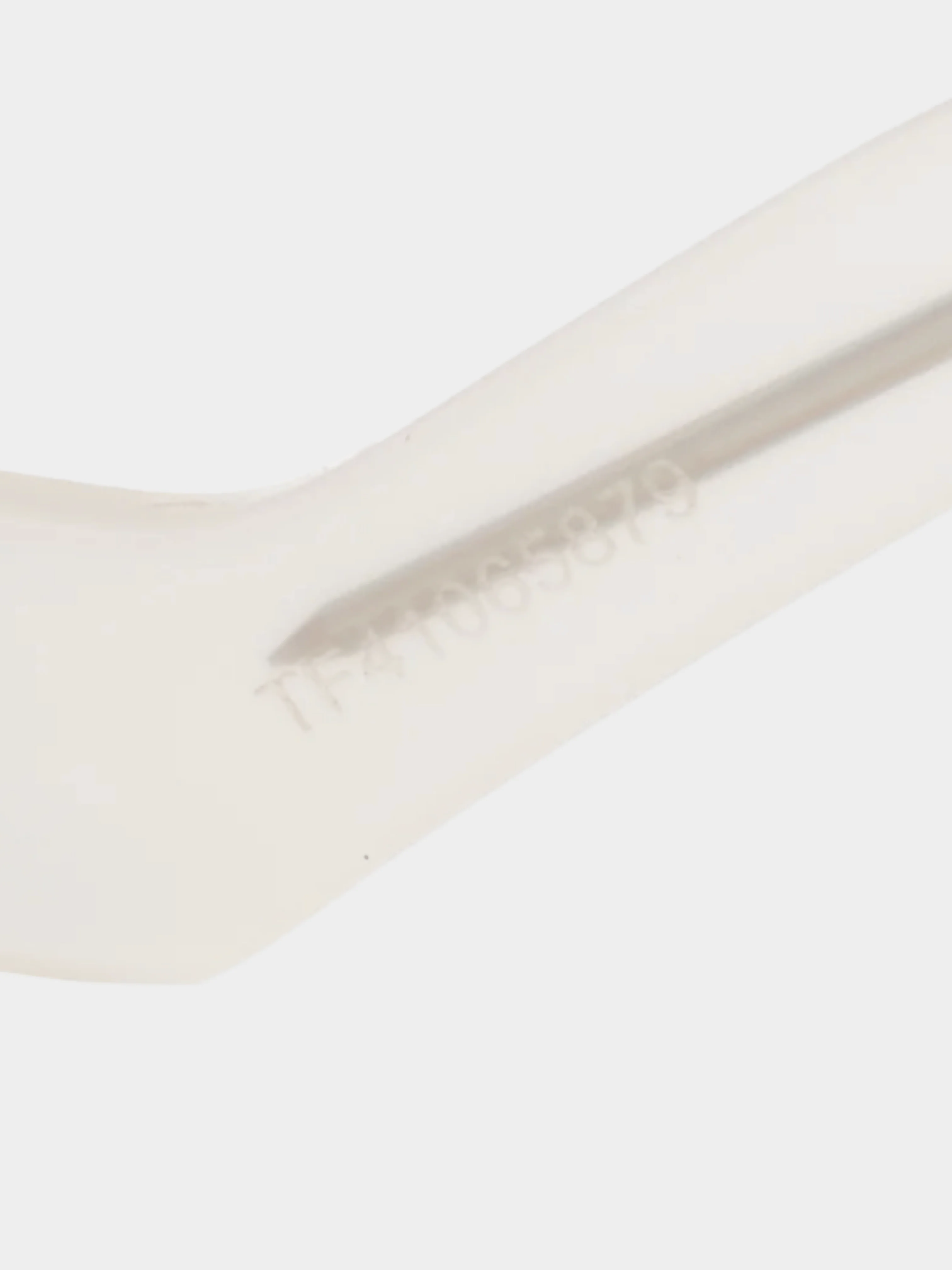 Loewe 2020s Transparent White Anagram-Temple Cat-Eye Sunglasses - Image 8