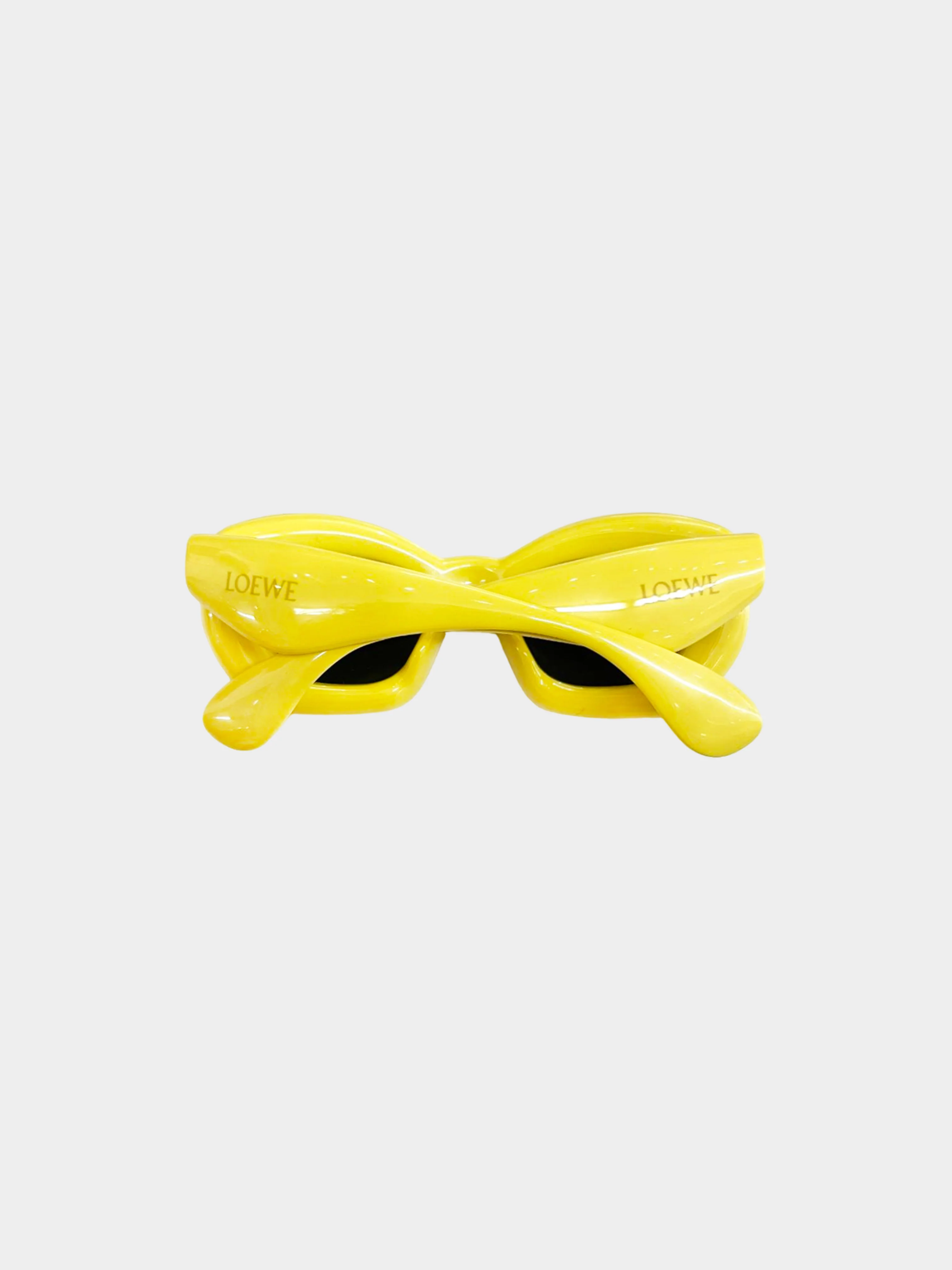 Loewe SS 2024 Yellow Inflated Sunglasses - Image 2
