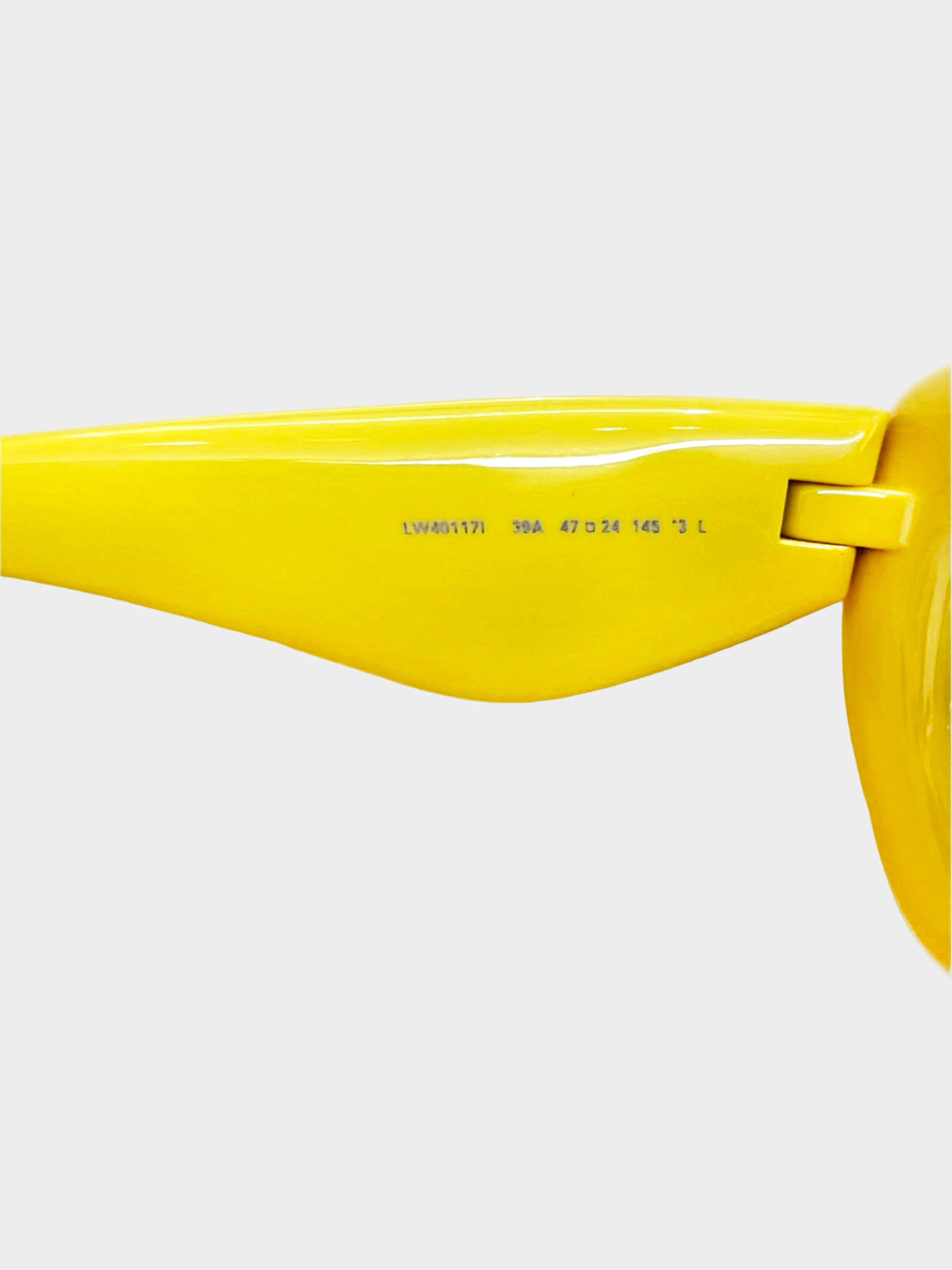 Loewe SS 2024 Yellow Inflated Sunglasses - Image 4