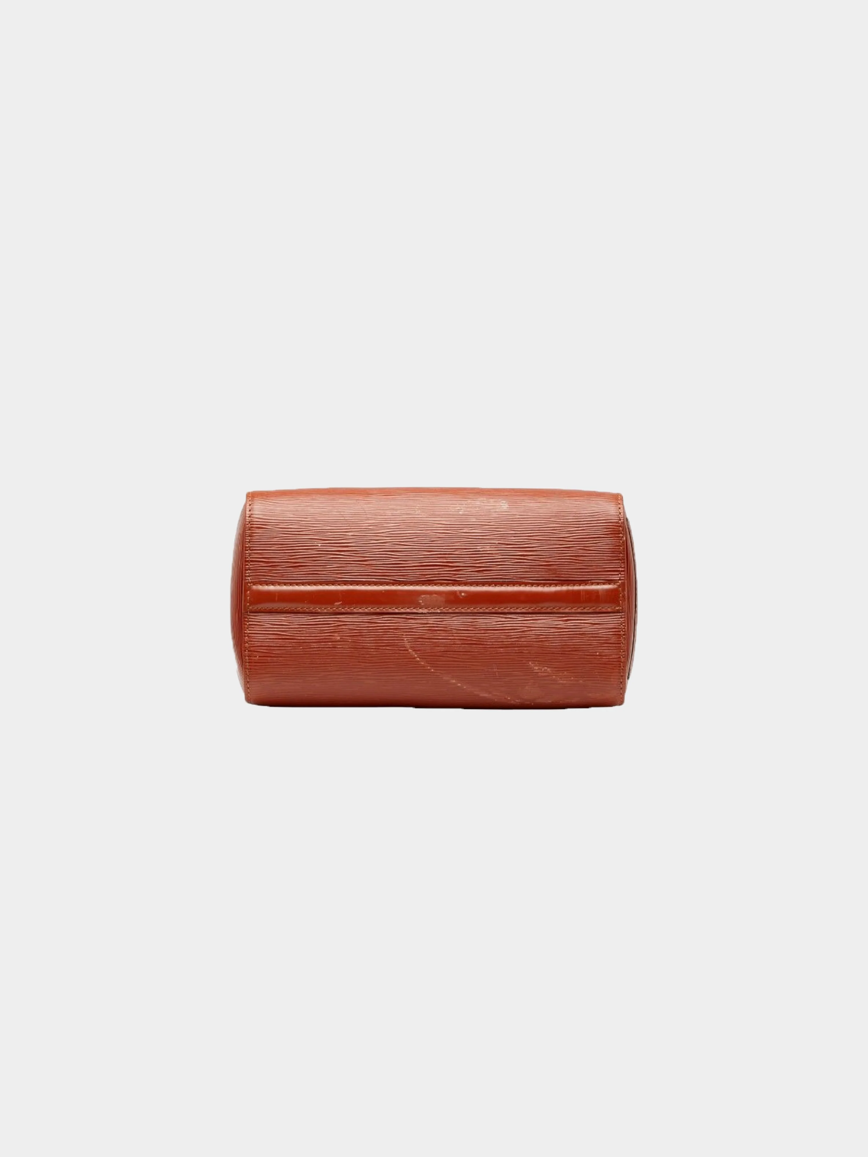 Louis Vuitton 1994 Brown Epi Leather Speedy 25 Bag - Image 3