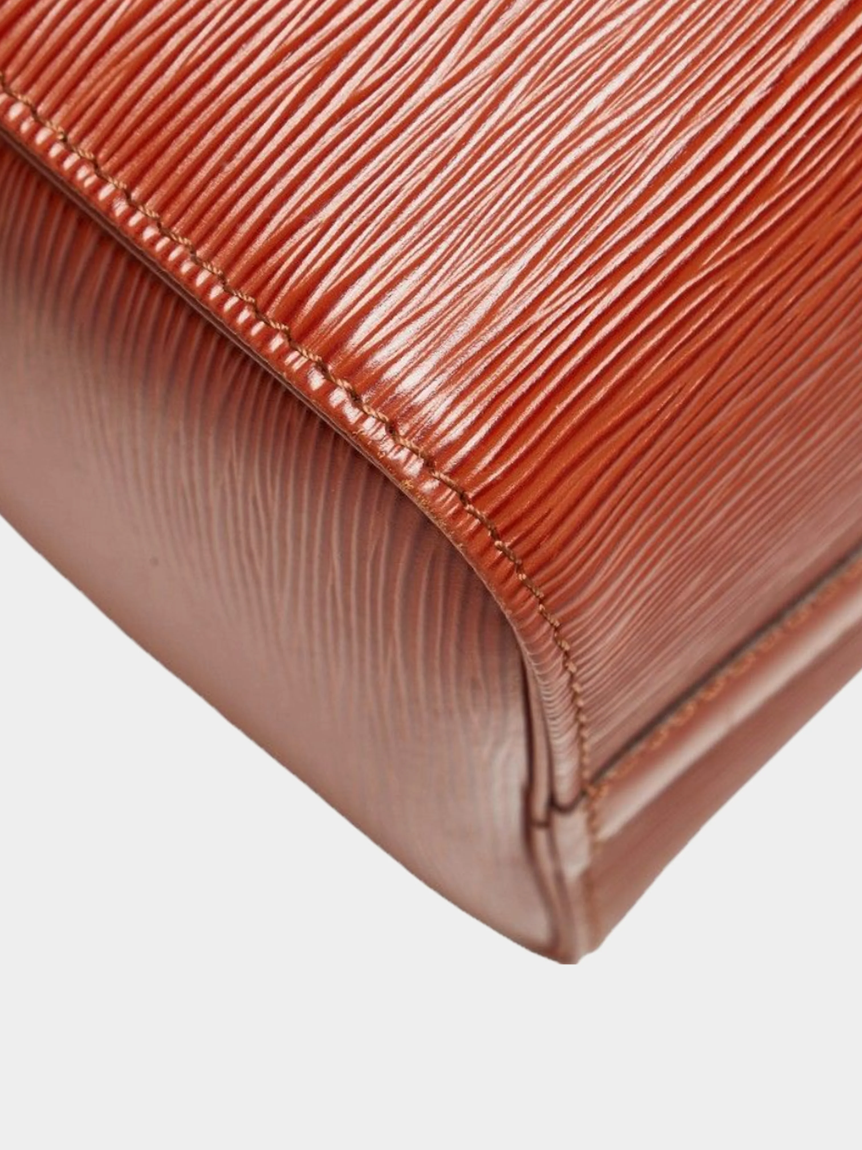 Louis Vuitton 1994 Brown Epi Leather Speedy 25 Bag - Image 5
