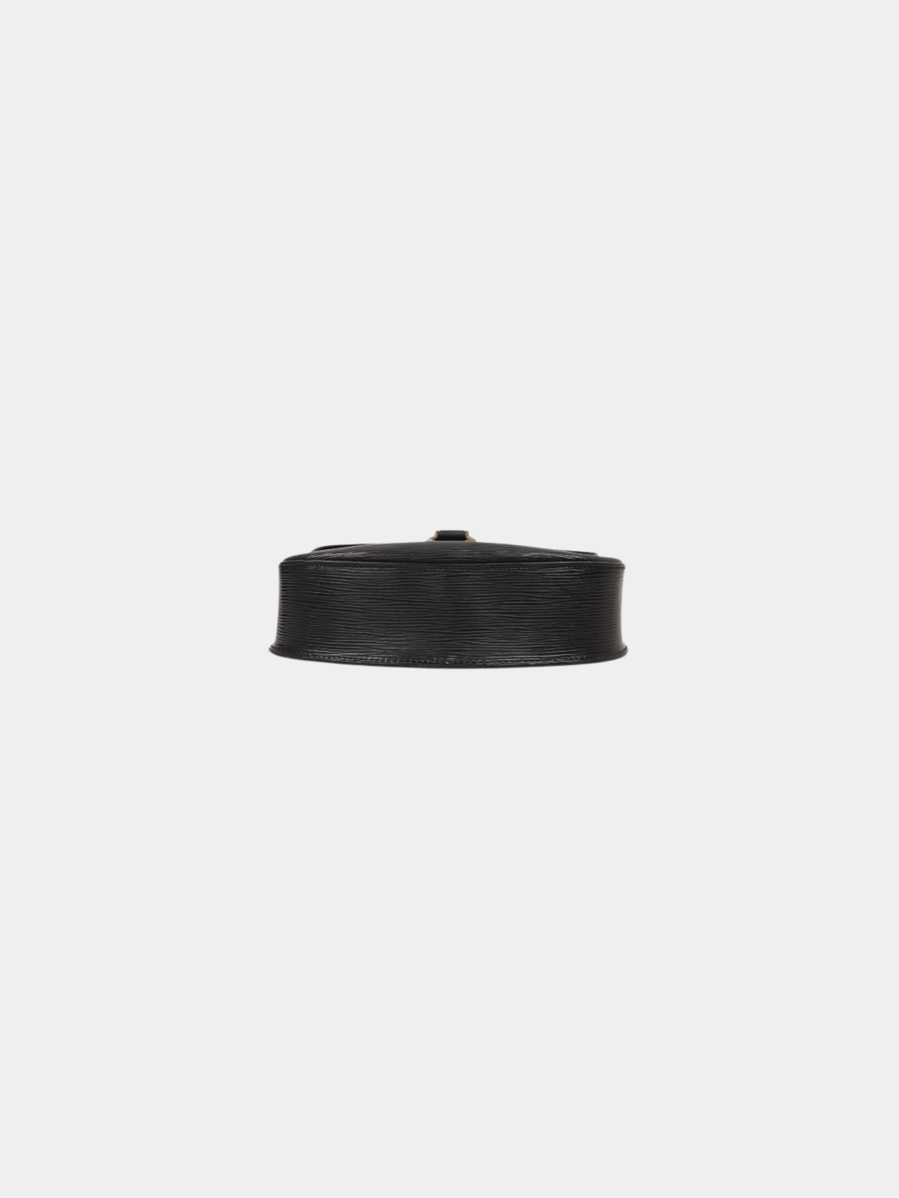 Louis Vuitton 1994 Noir Epi Leather Saint Cloud Shoulder Bag - Image 4