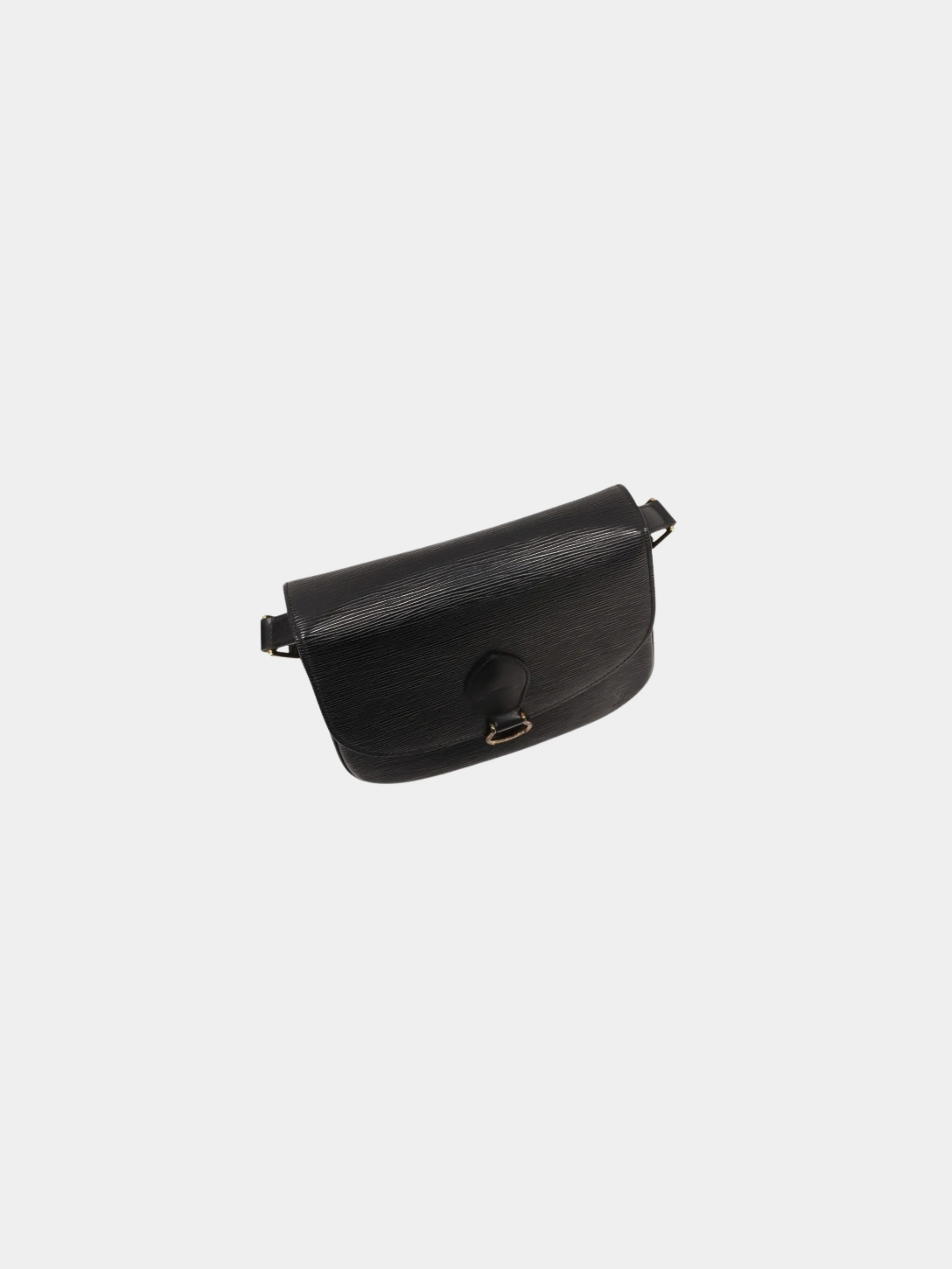 Louis Vuitton 1994 Noir Epi Leather Saint Cloud Shoulder Bag - Image 5