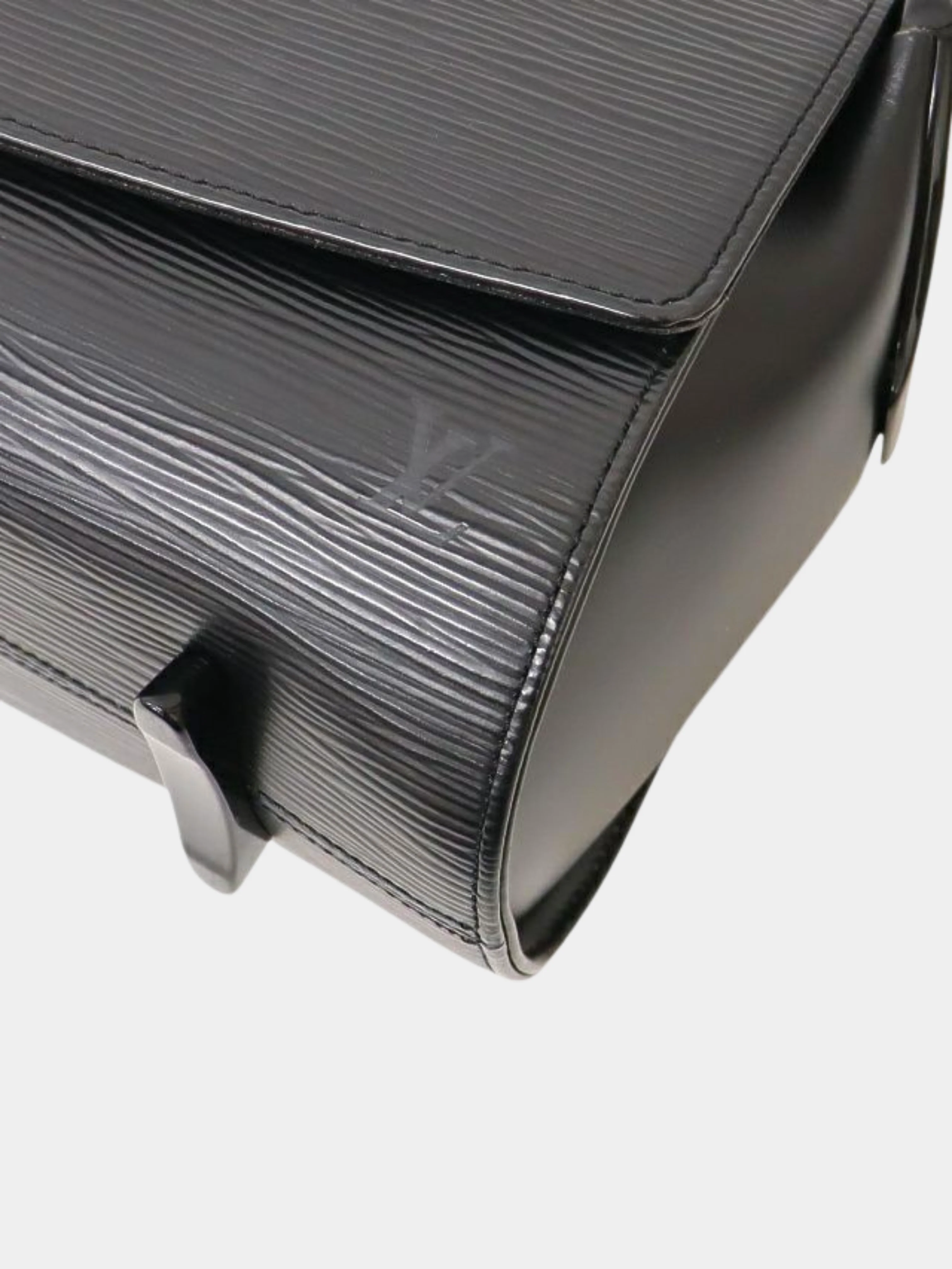 Louis Vuitton 2000s Black Epi Nocturne GM Bag - Image 4