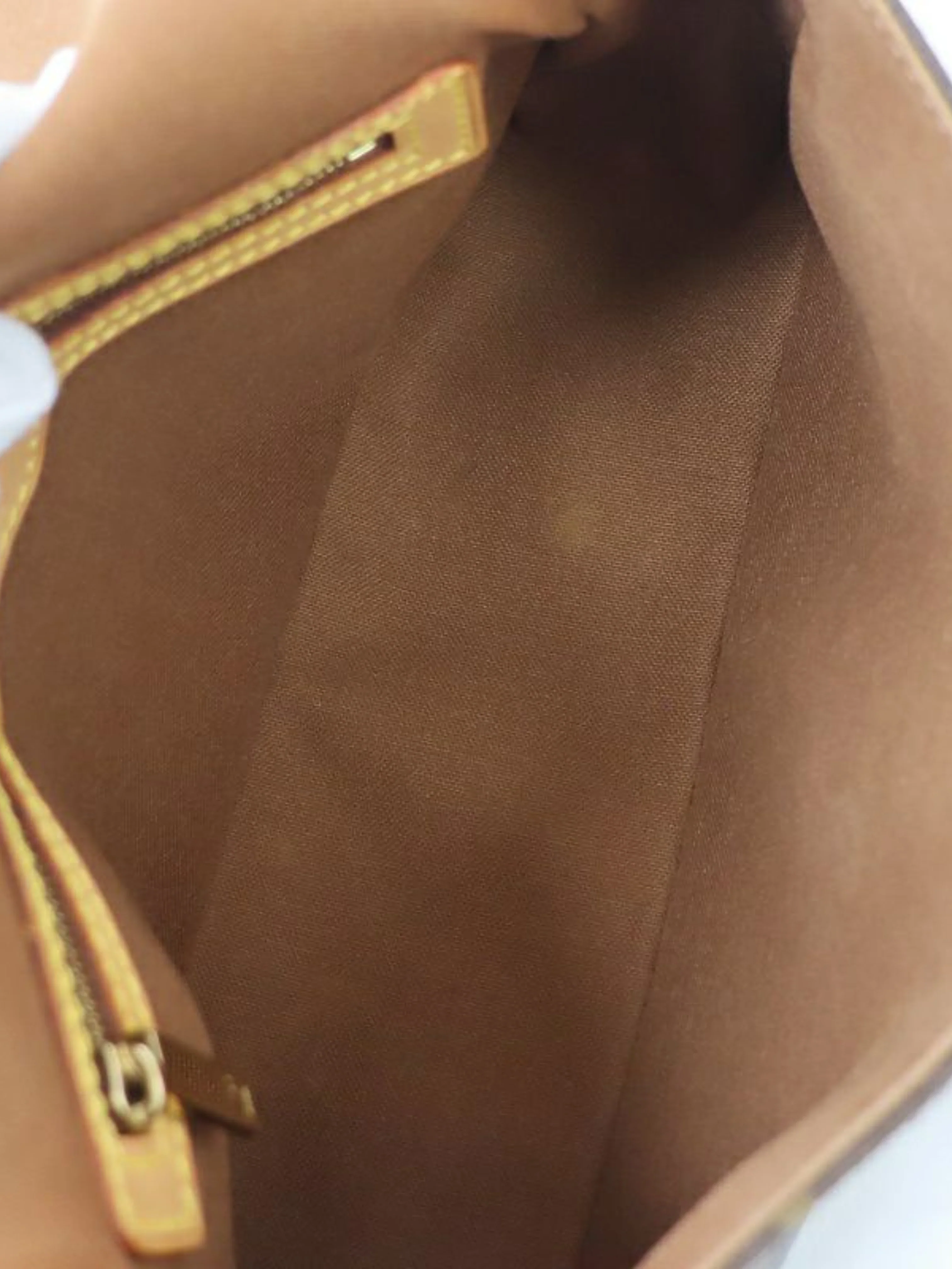 Louis Vuitton 2000s Brown Monogram Mini Looping Bag - Image 9