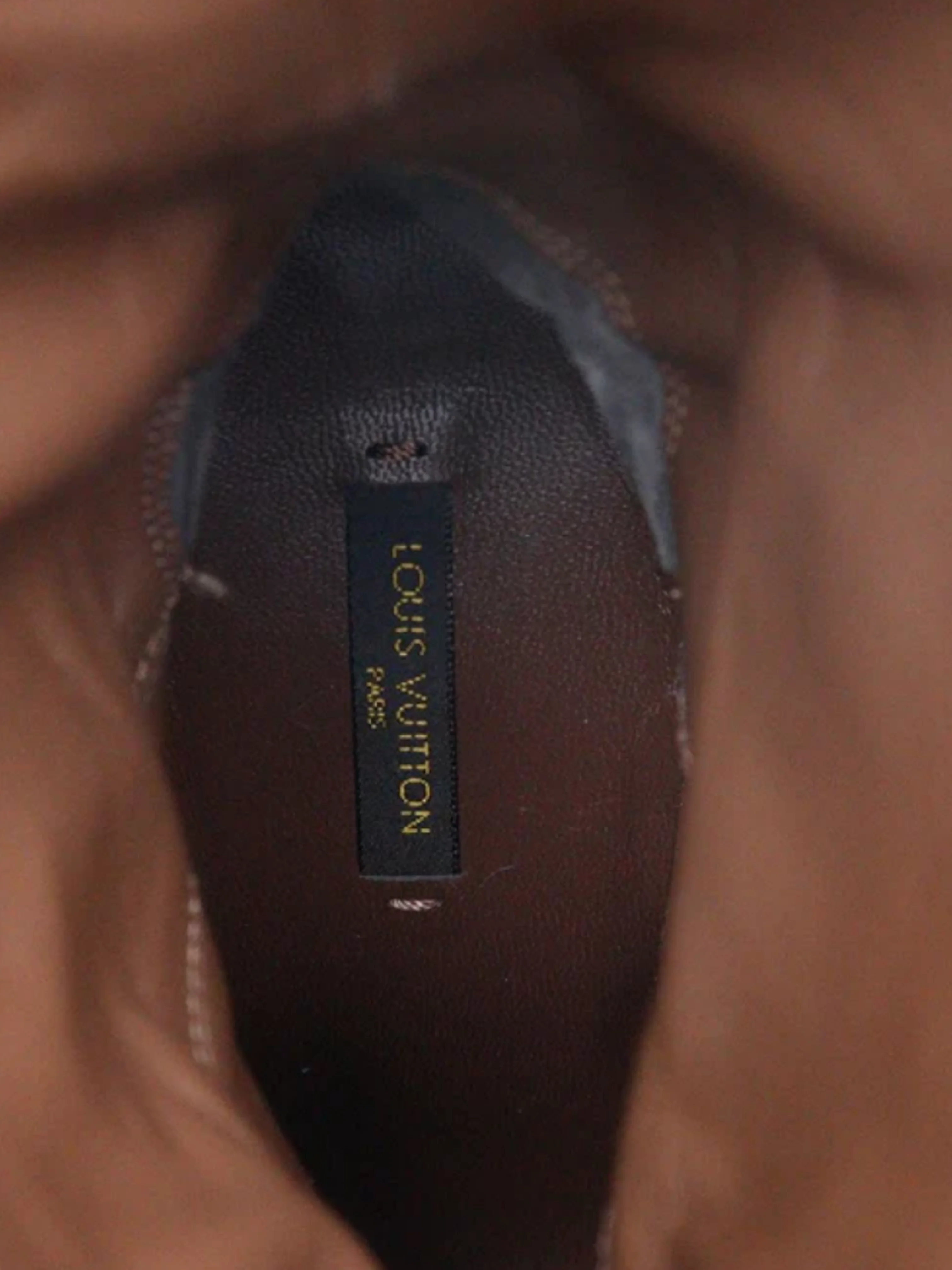 Louis Vuitton 2000s Brown Suede Ankle Boots - Image 5