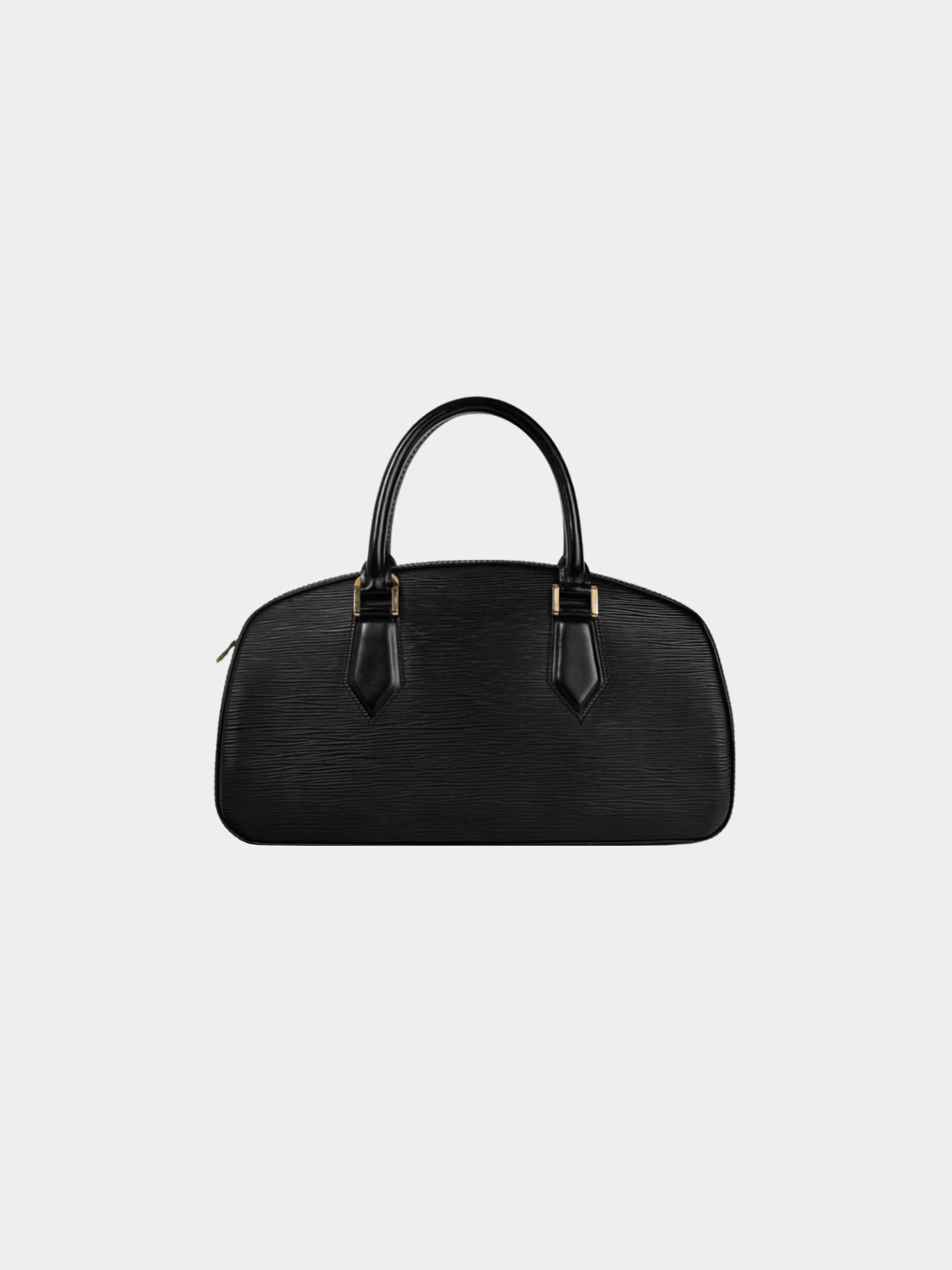 Louis Vuitton 2000s Jasmin Black Epi Leather Top-Handle Bag - Image 2